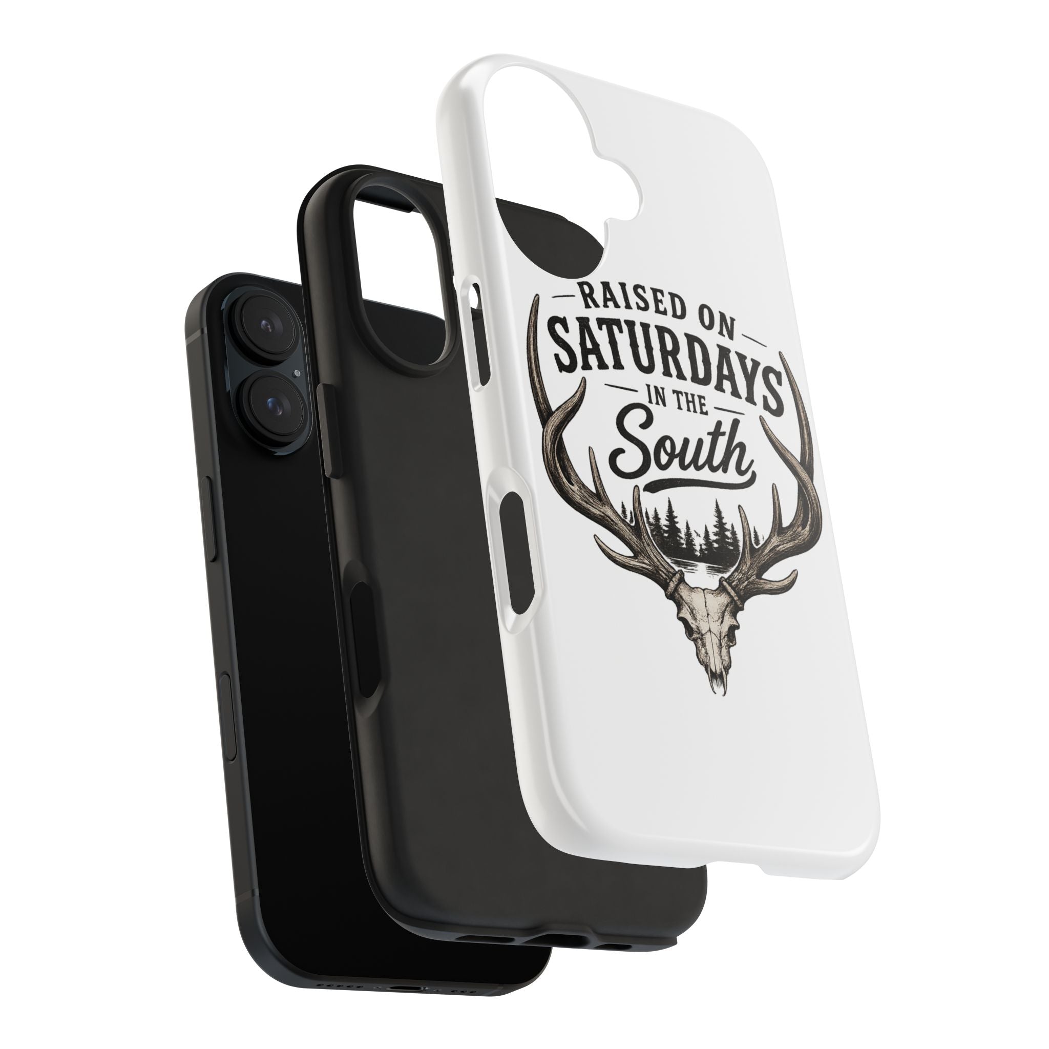 The Spreads Runs Deep In The Woods Phone Case-(white)