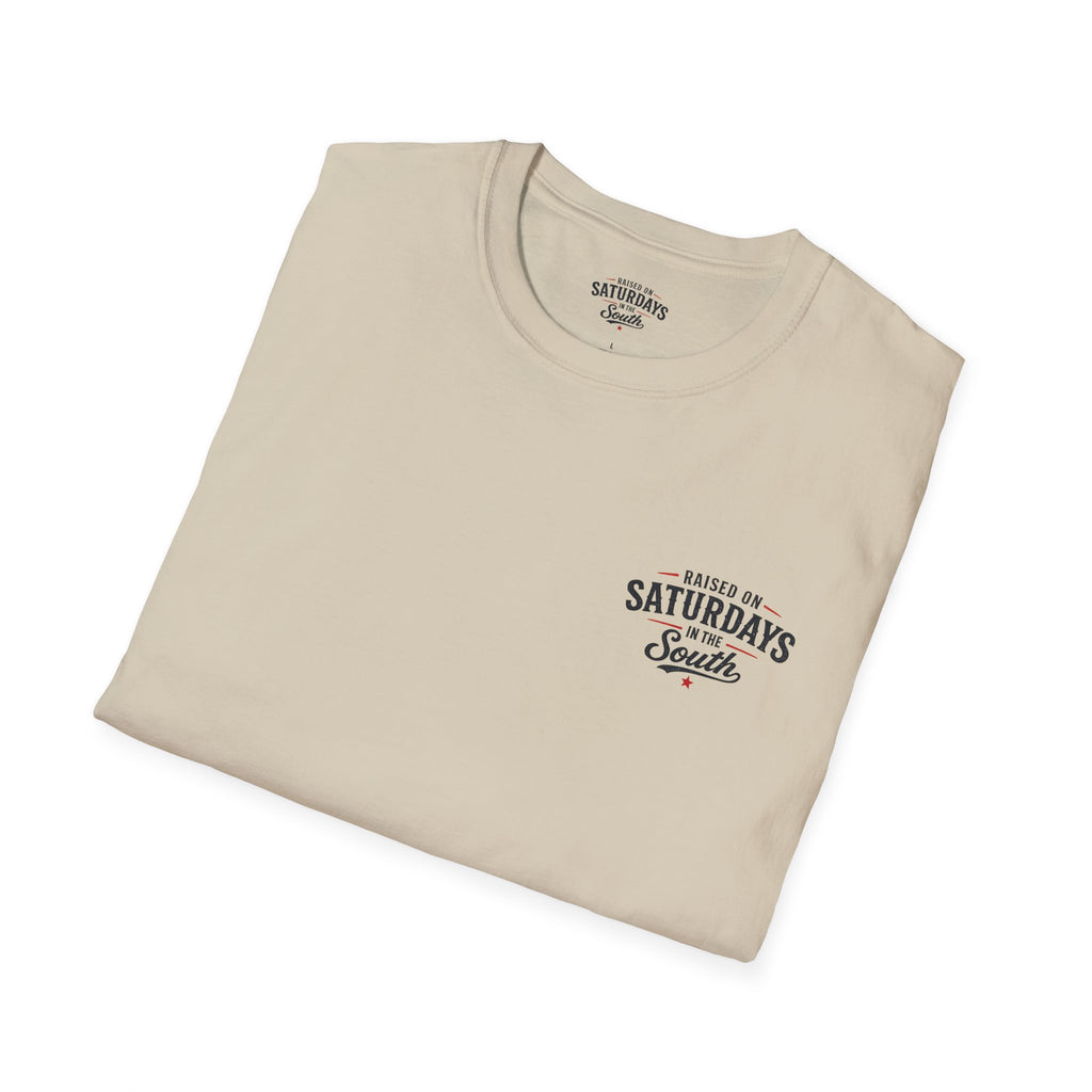 "Raised On Saturdays In The South" Vintage T-Shirt-Saturdays Are Made For Fishin
