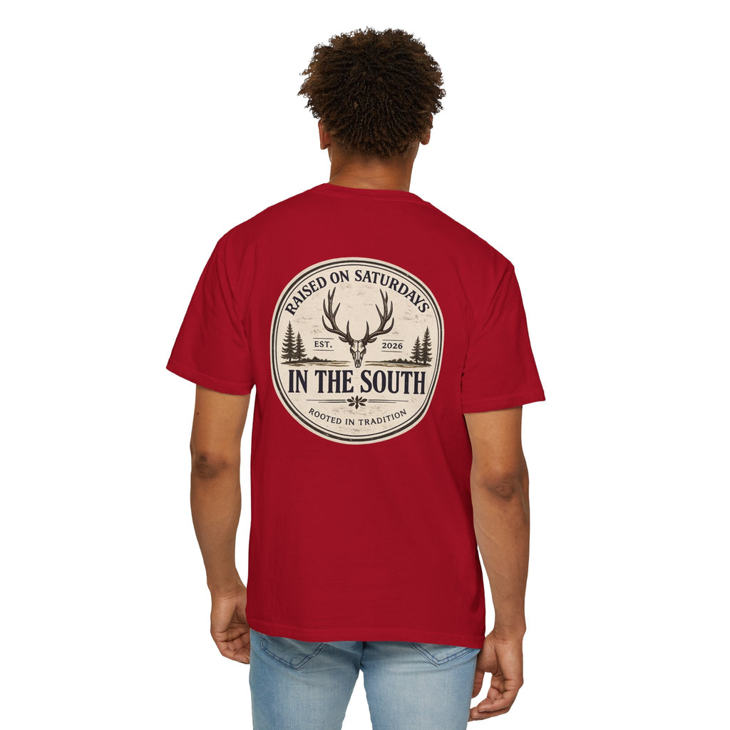 Raised On Saturdays In The South Classic T-Shirt — Deer Season