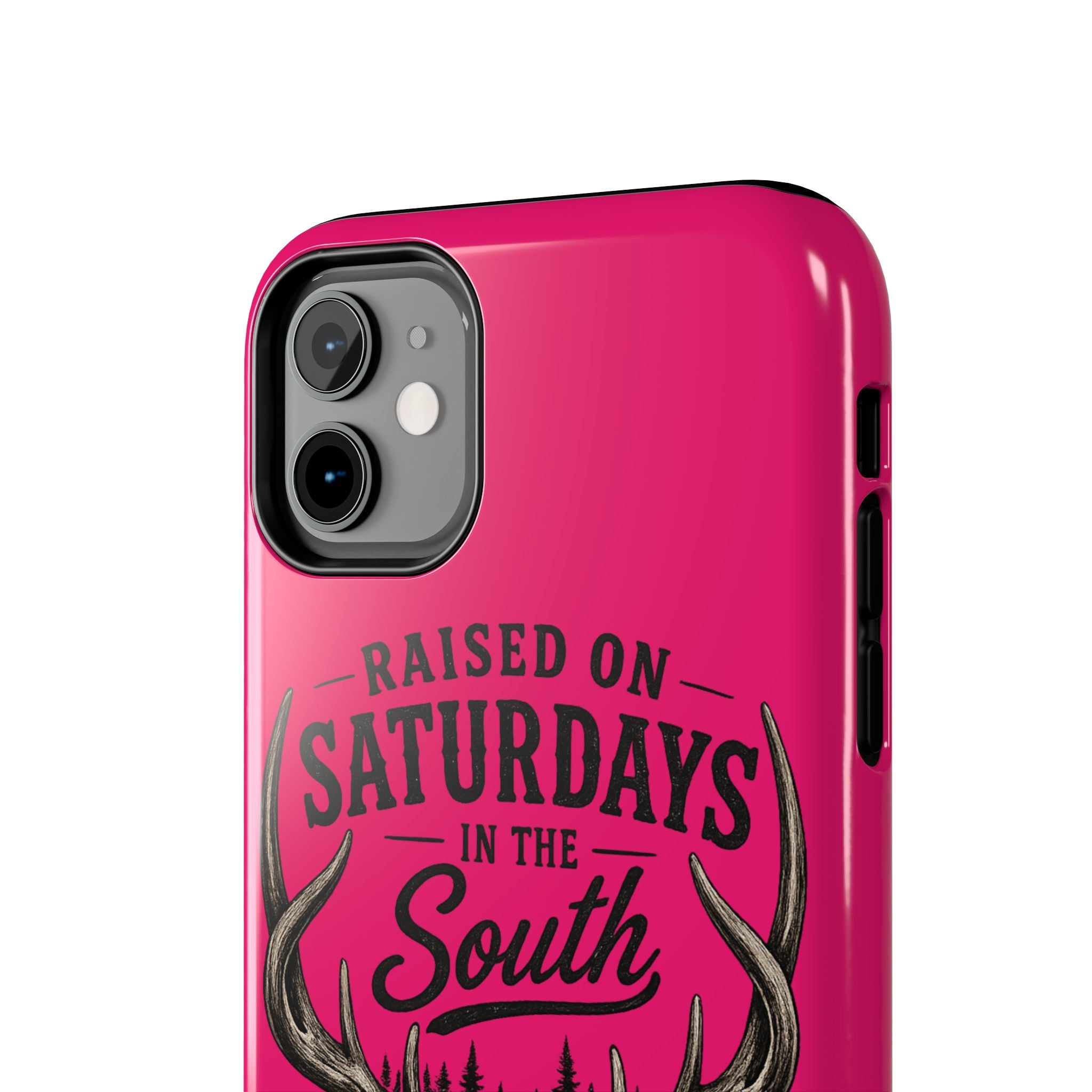 The Spreads Runs Deep In The Woods Phone Case-(pink)