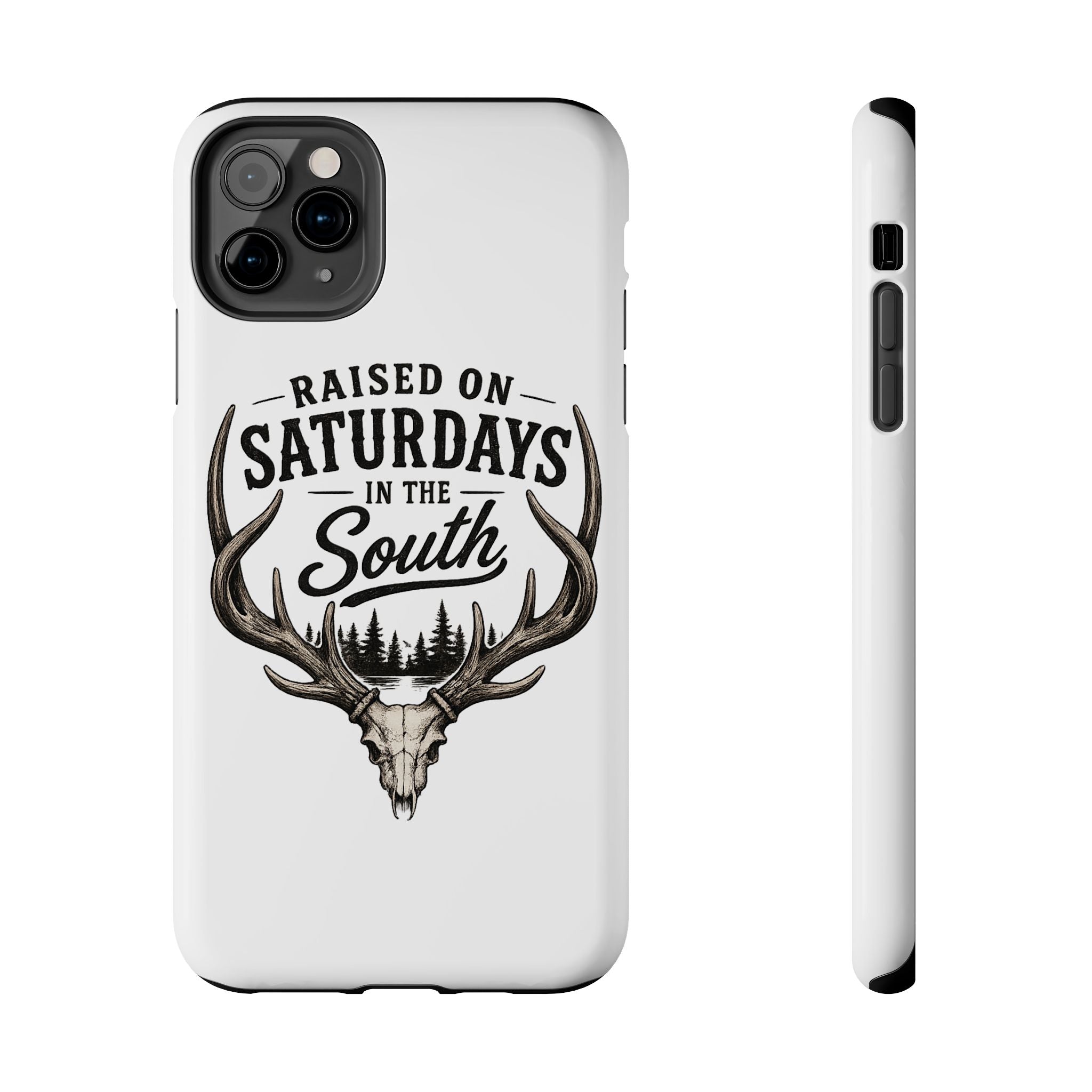 The Spreads Runs Deep In The Woods Phone Case-(white)
