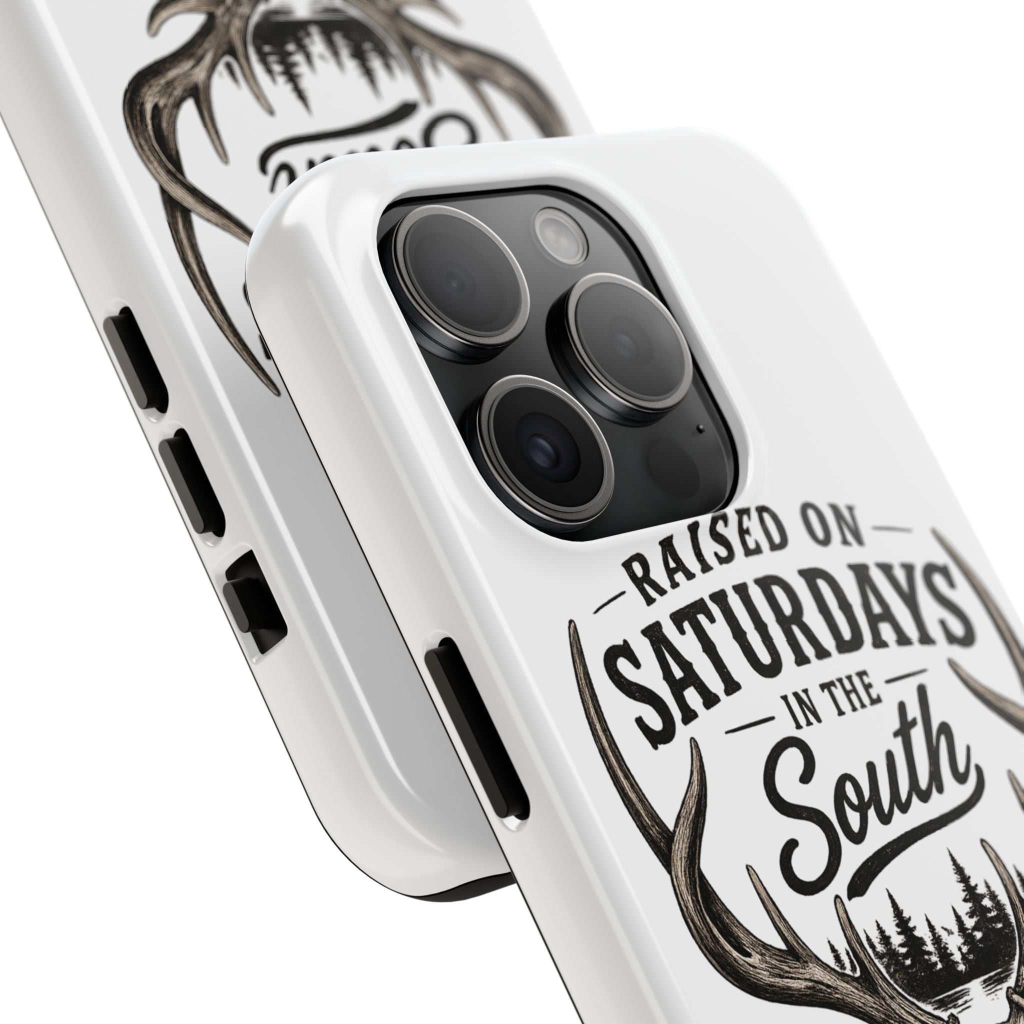 The Spreads Runs Deep In The Woods Phone Case-(white)