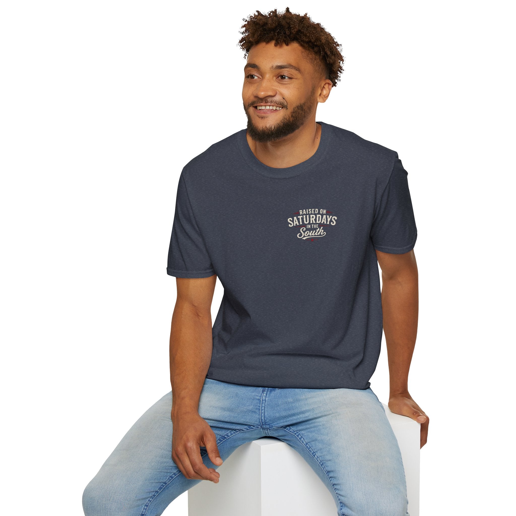 Raised On Saturdays In The South Vintage T-Shirt- Mud Park Saturdays