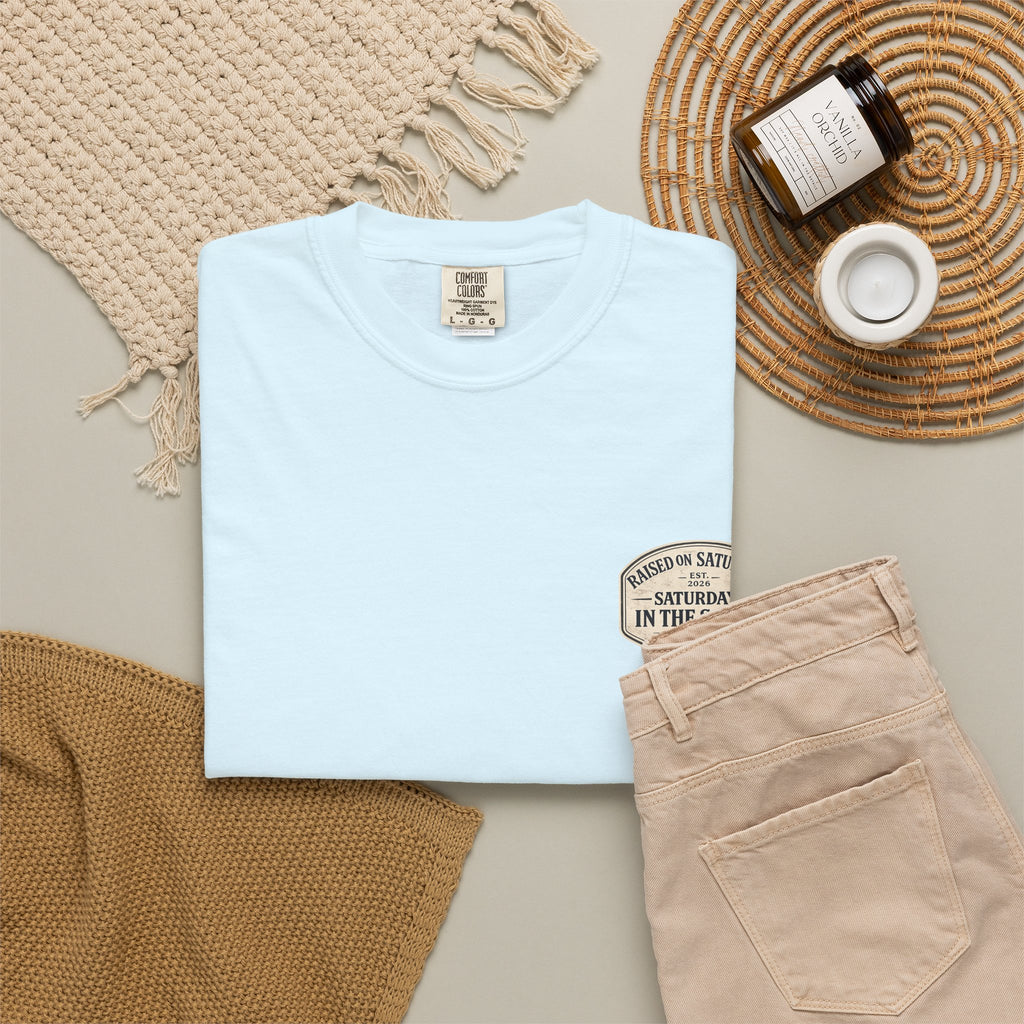 Raised On Saturdays In The South Classic T-Shirt- Fishin Season