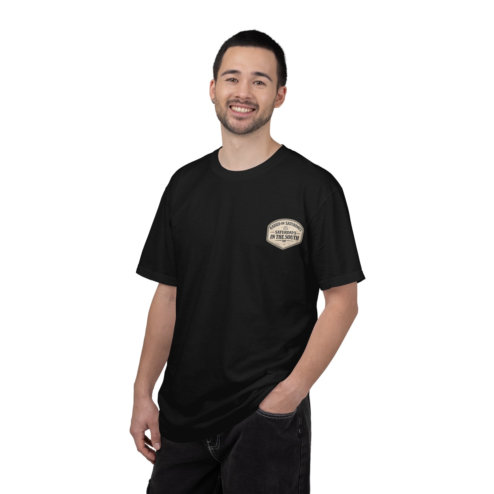 Raised On Saturdays In The South Classic T-Shirt-Mountain Seasons