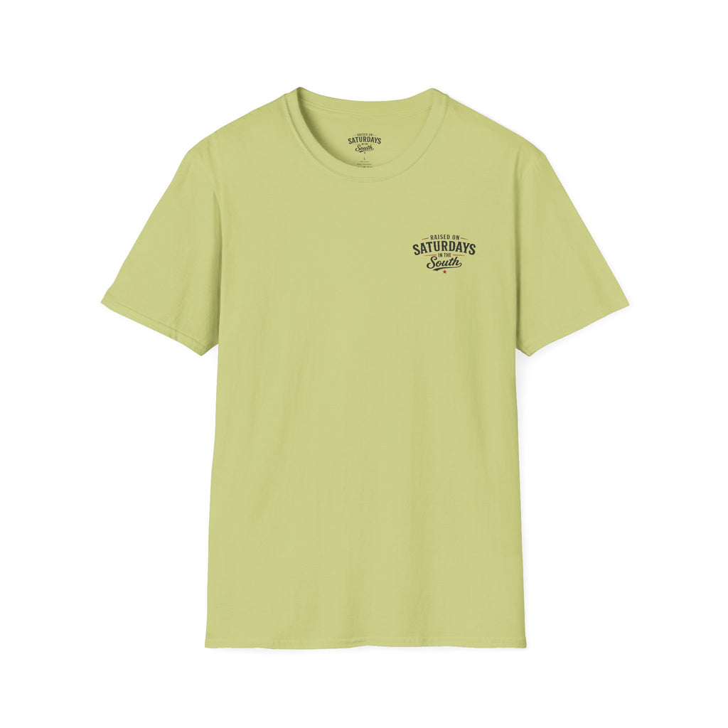 Raised On Saturdays In The South Vintage T-Shirt-Girl Dad Fishing Buddy-Father's Day Collection