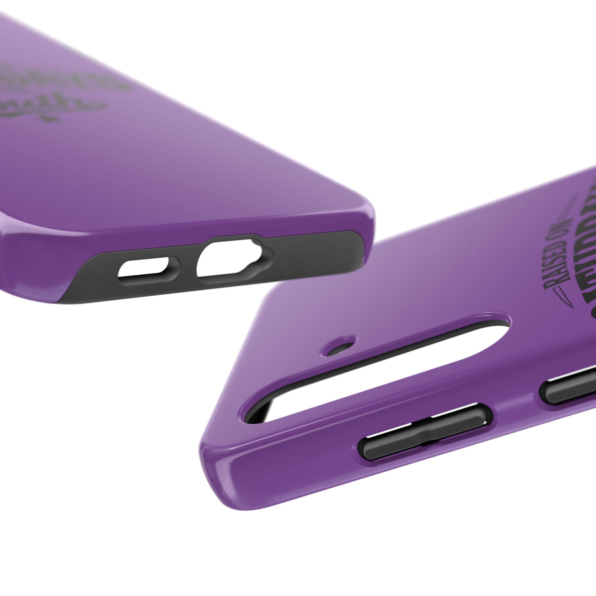 Raised On Saturdays In The South Phone Case-(purple)