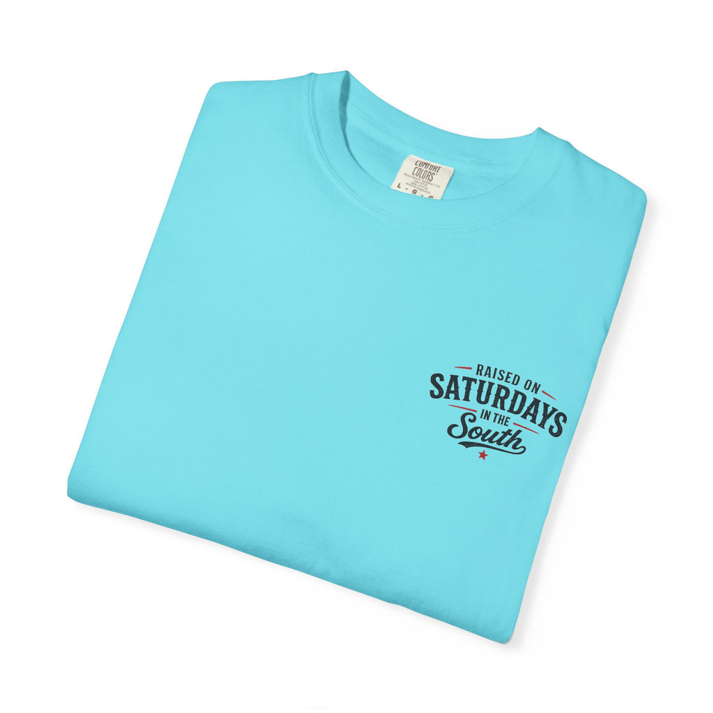 Raised On Saturdays In The South T-Shirt-Deep Sea Saturdays