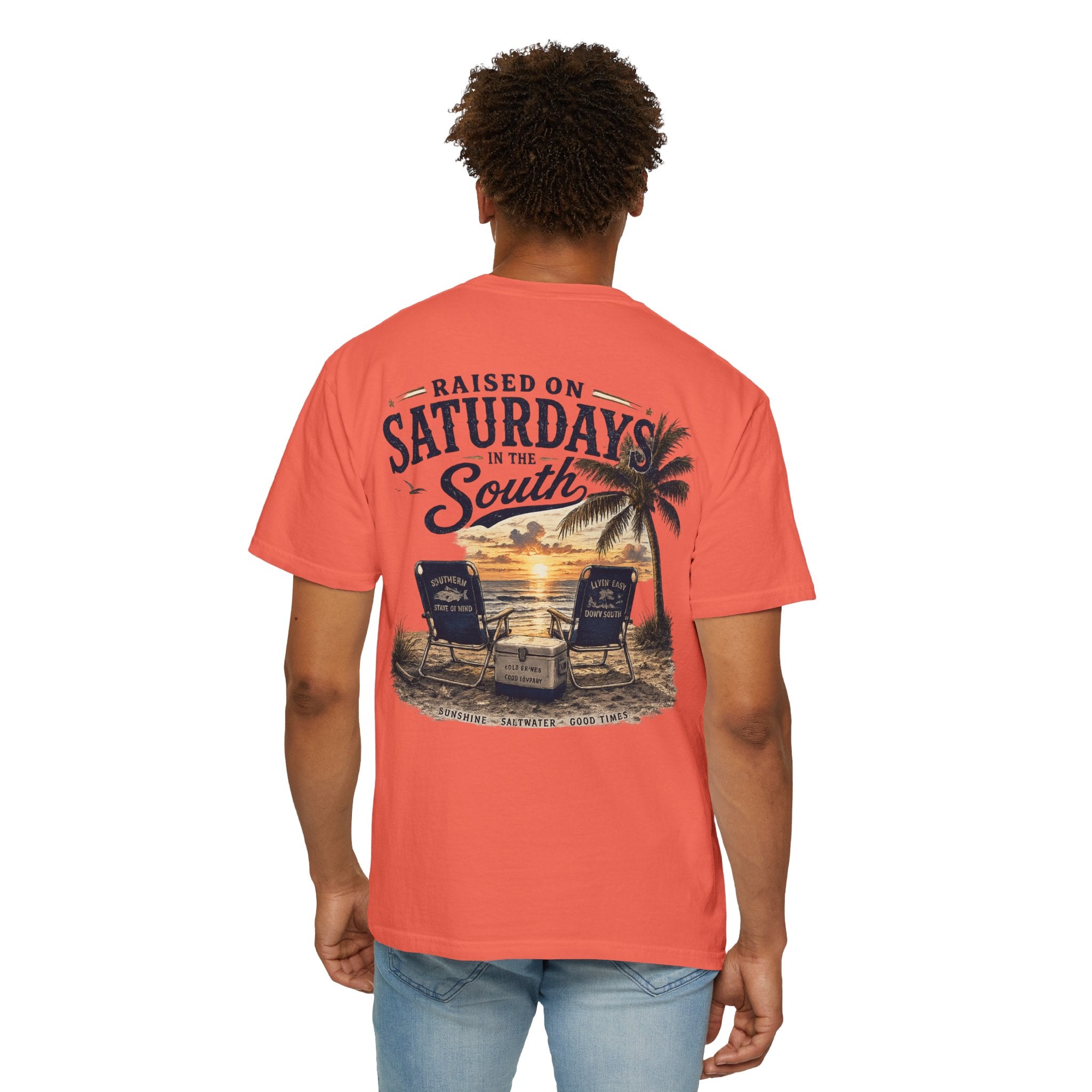 Raised On Saturdays In The South T-Shirt — Beachin It On Summer Saturdays