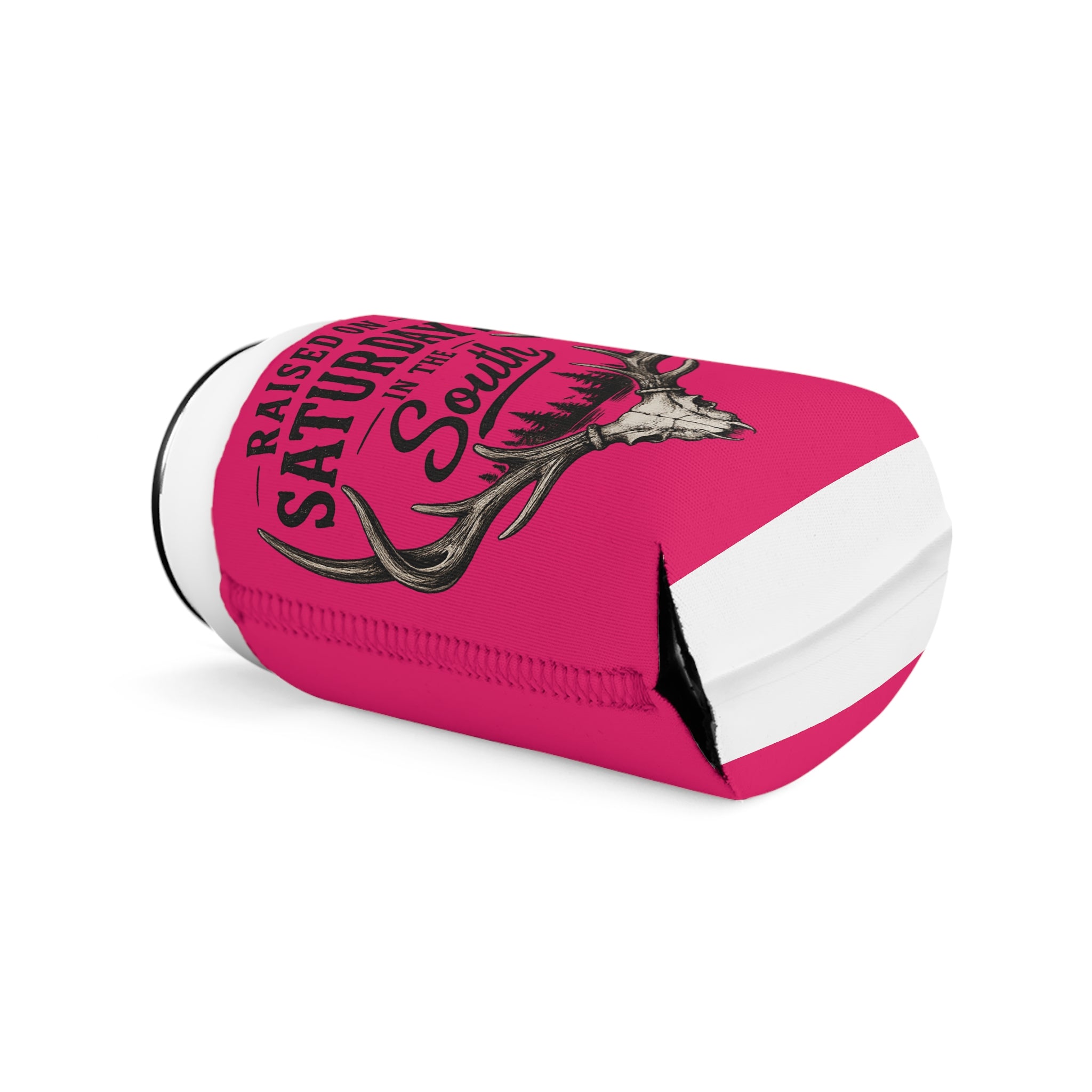 Raised On Saturdays In The South Can Cooler-The Spread Runs Deep In The Woods-(pink)