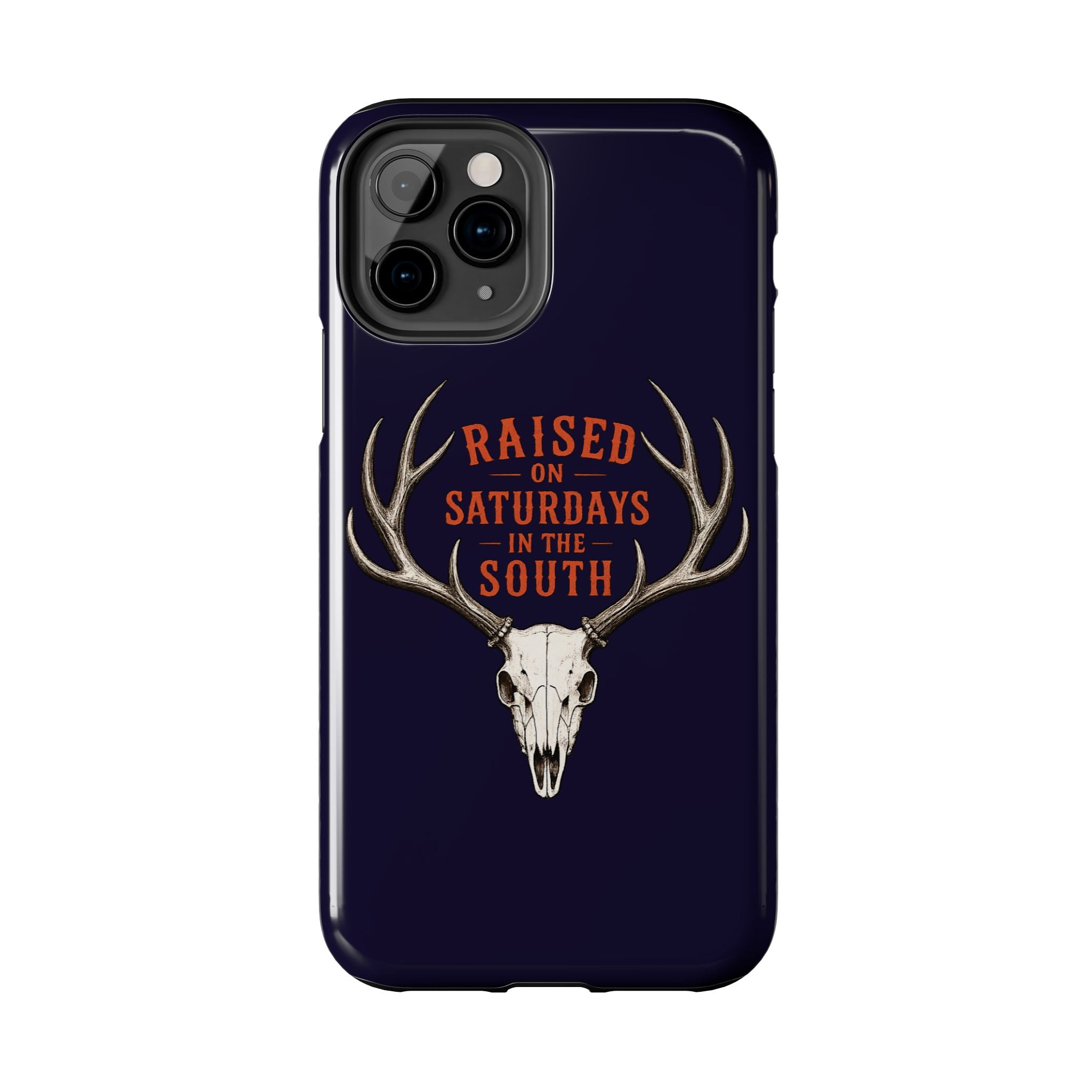 The Spreads Runs Deep In The Woods Phone Case-(blue)