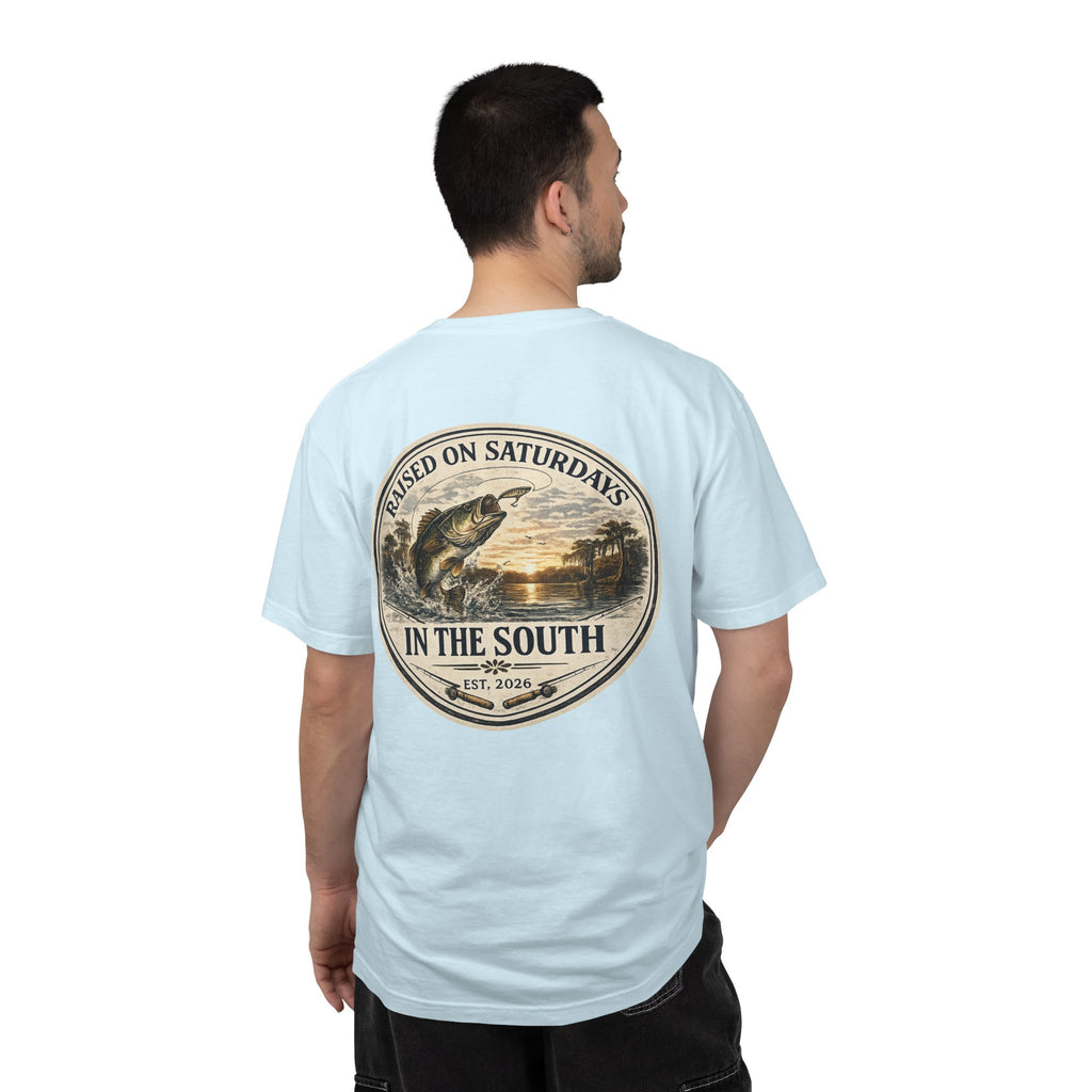 Raised On Saturdays In The South Classic T-Shirt- Fishin Season