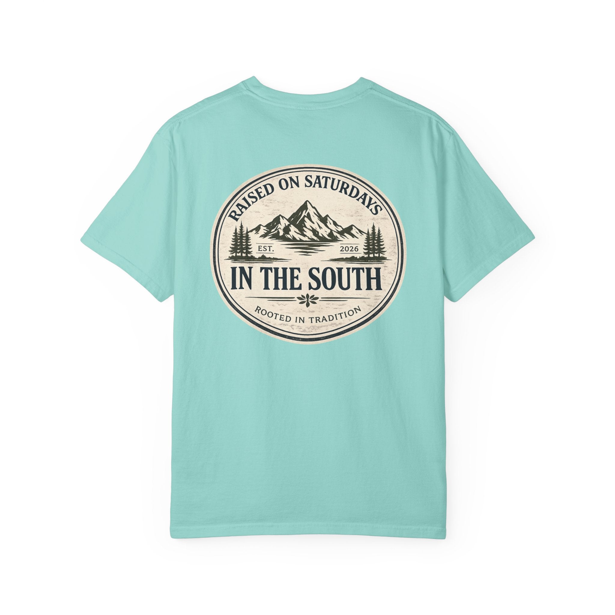 Raised On Saturdays In The South Classic T-Shirt-Mountain Seasons