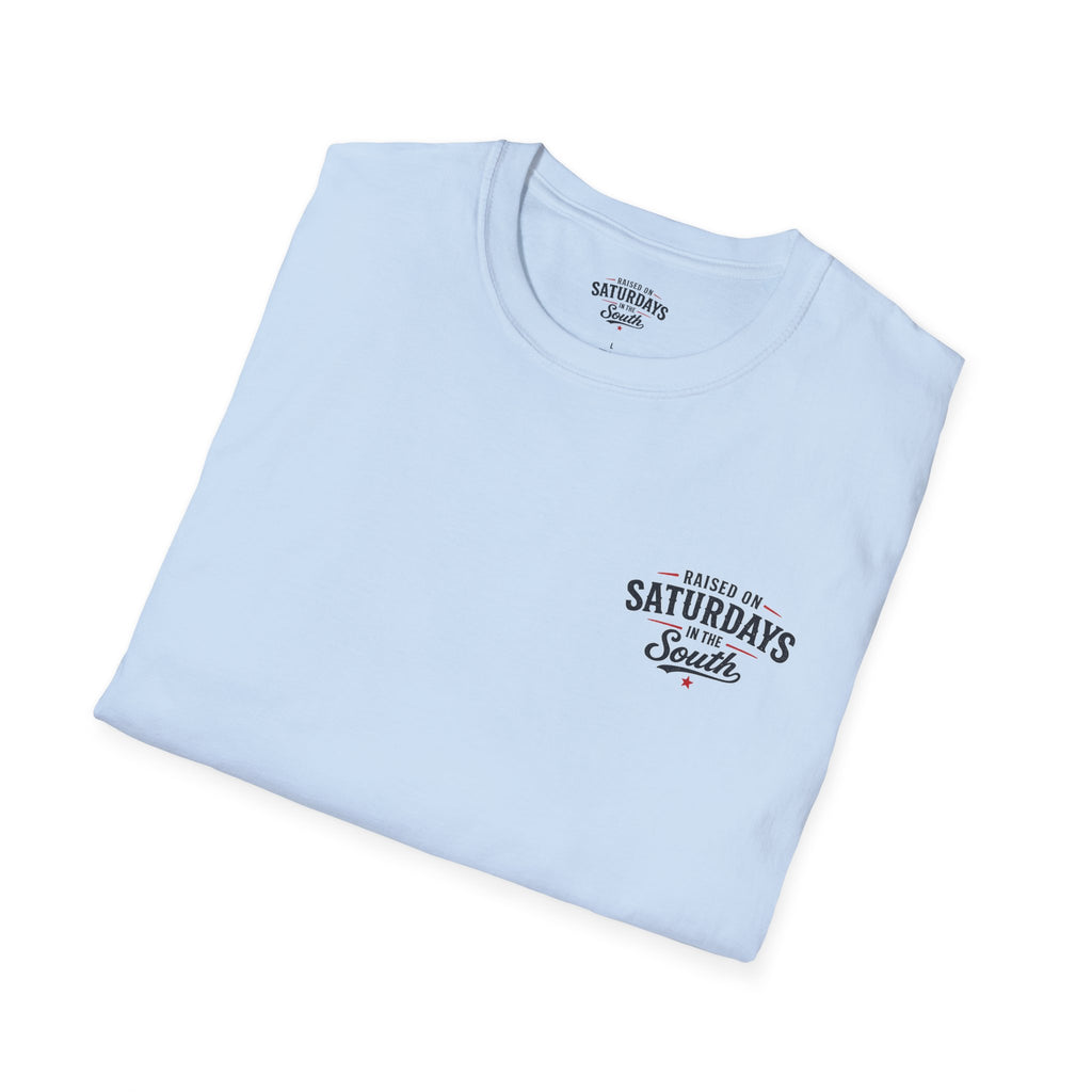 "Raised On Saturdays In The South" Vintage T-Shirt-Saturdays Are Made For Fishin