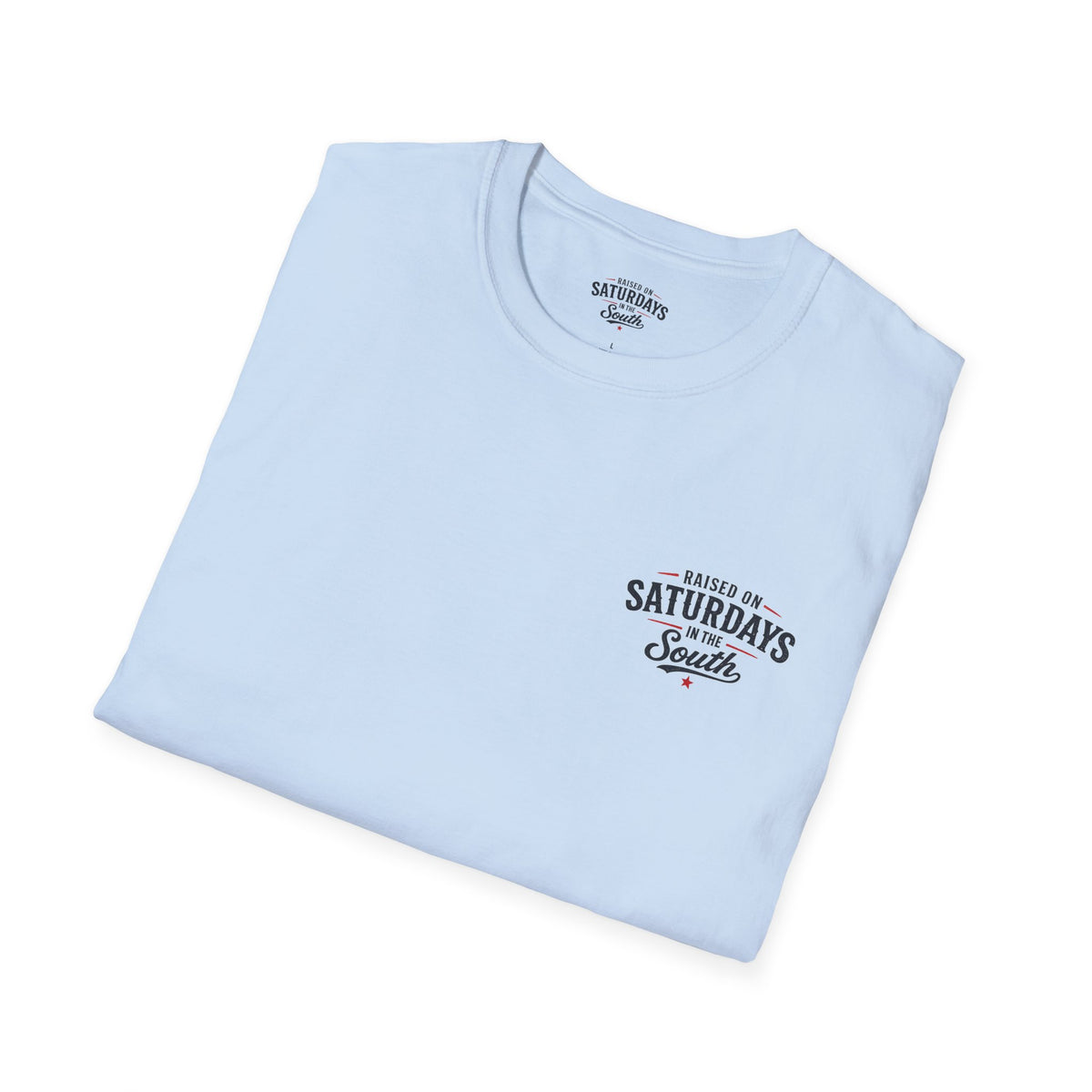 "Raised On Saturdays In The South" Vintage T-Shirt-Saturdays Are Made For Fishin
