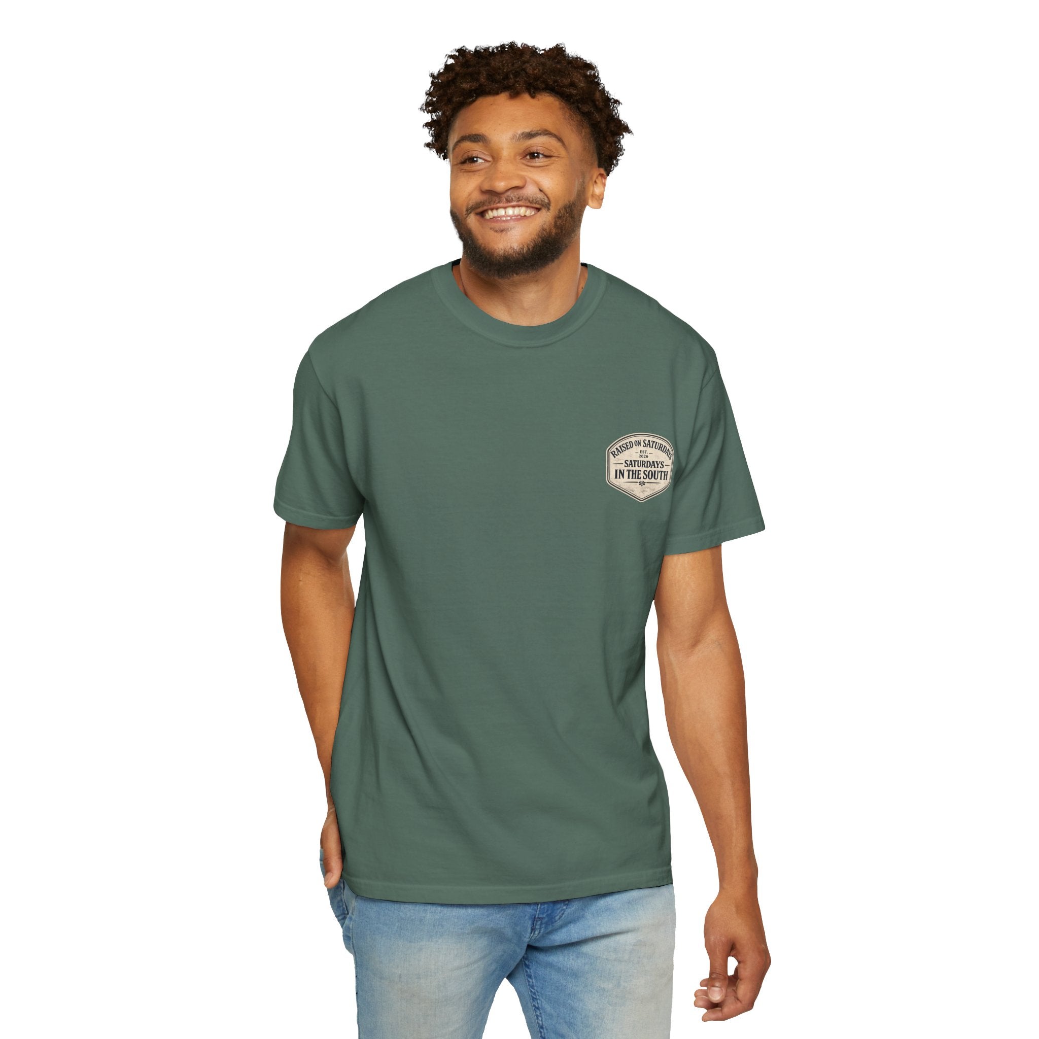 Raised On Saturdays In The South Classic T-Shirt- Fishin Season