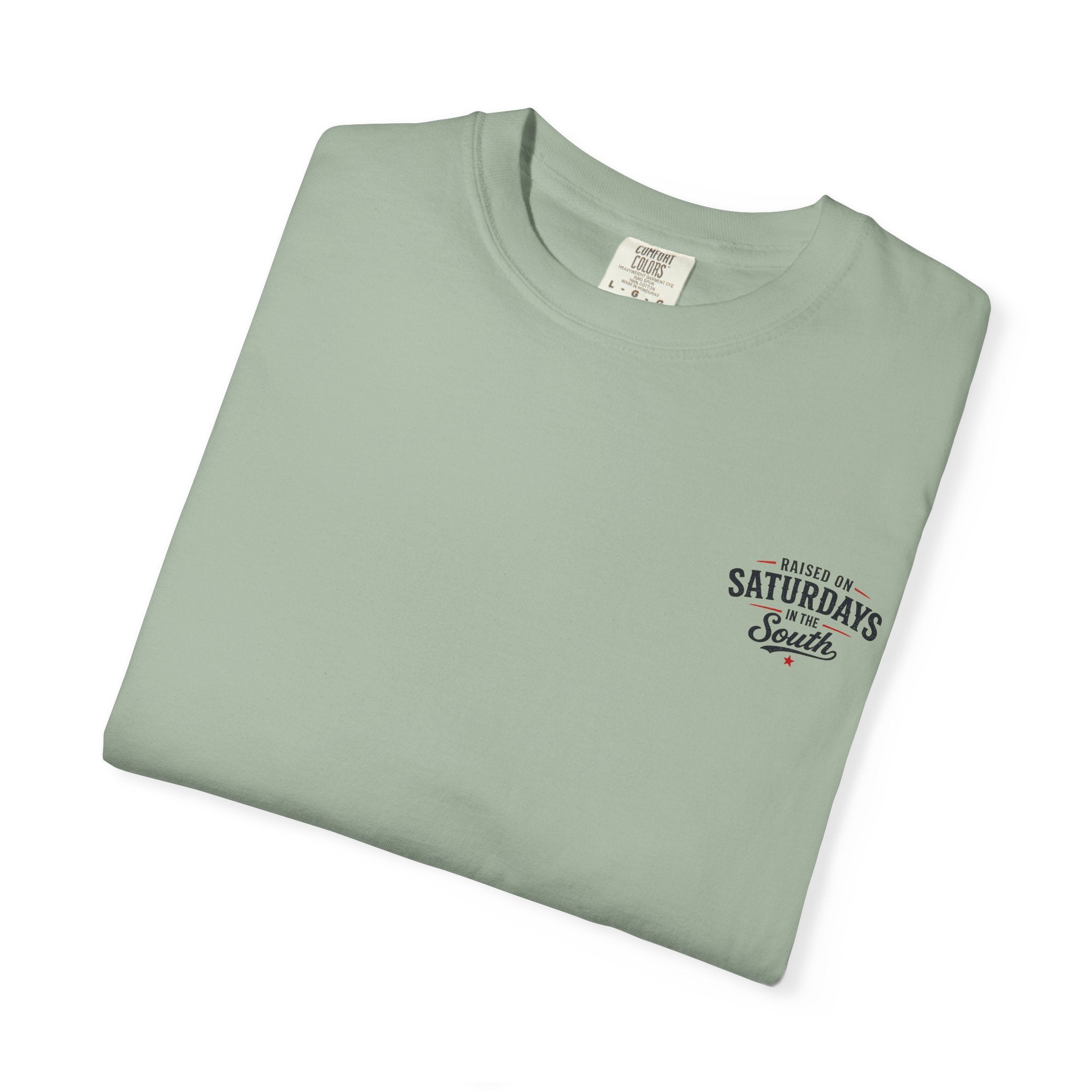 Raised On Saturdays In The South T-Shirt- 4th Of July lake Day