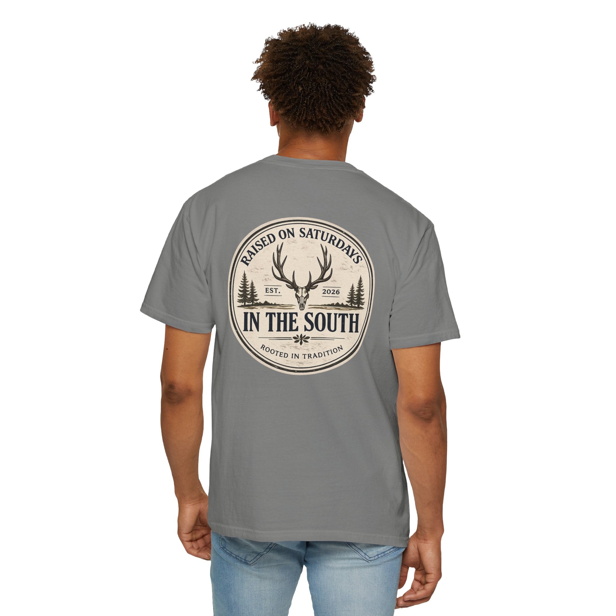 Raised On Saturdays In The South Classic T-Shirt — Deer Season