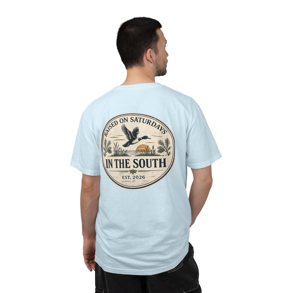 Raised On Saturdays In The South Classic T-Shirt - Duck Season