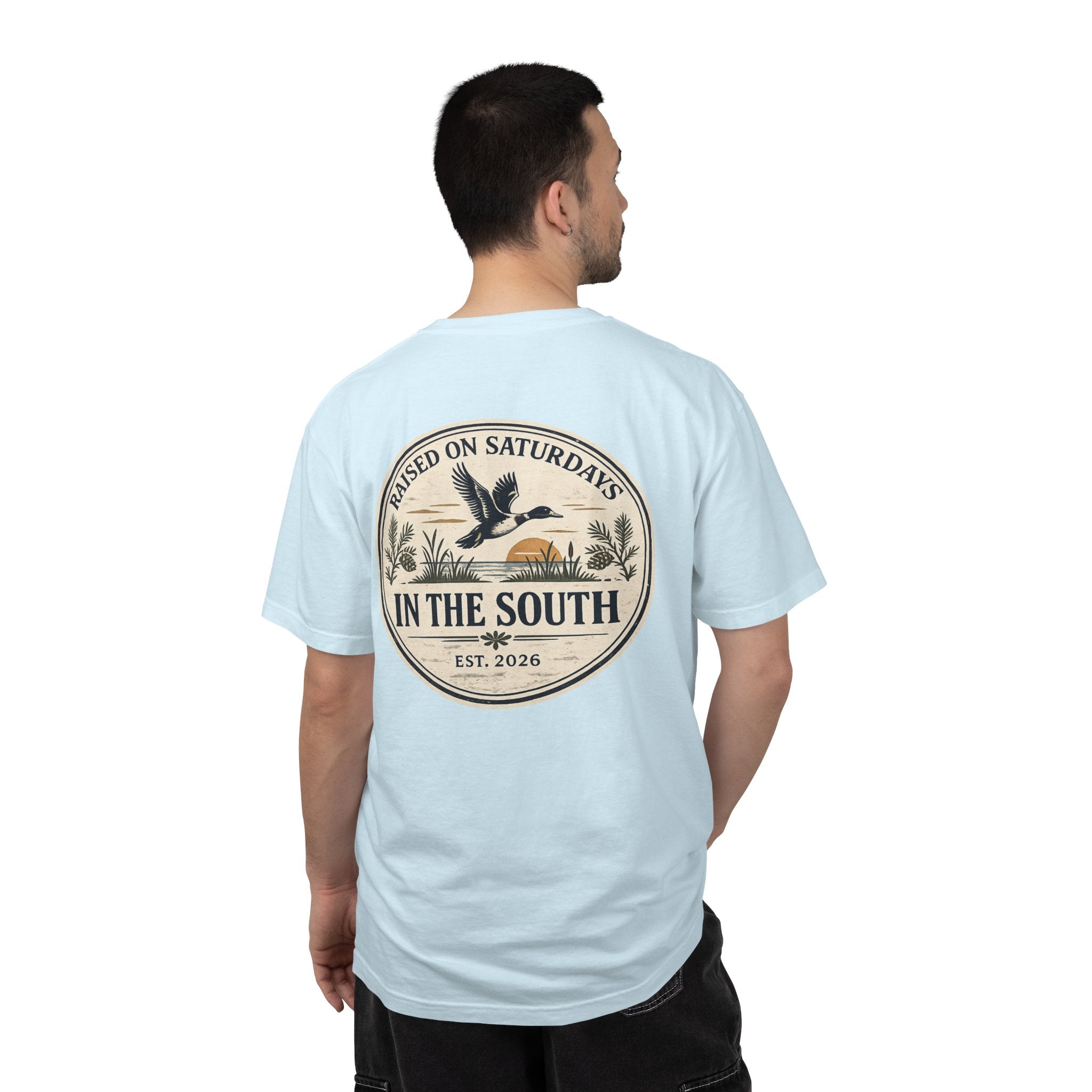 Raised On Saturdays In The South Classic T-Shirt - Duck Season