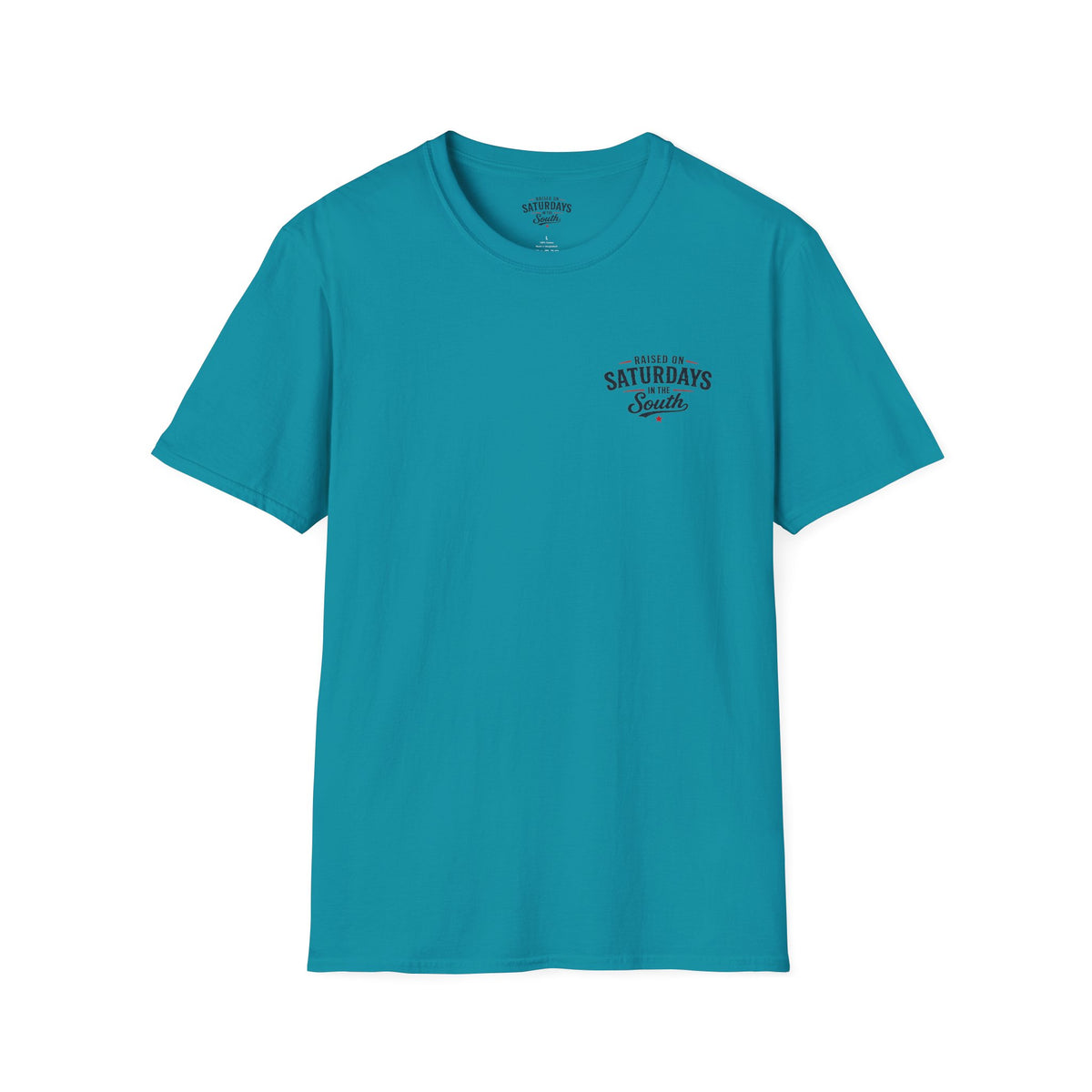 "Raised On Saturdays In The South" Vintage T-Shirt-Saturdays Are Made For Fishin