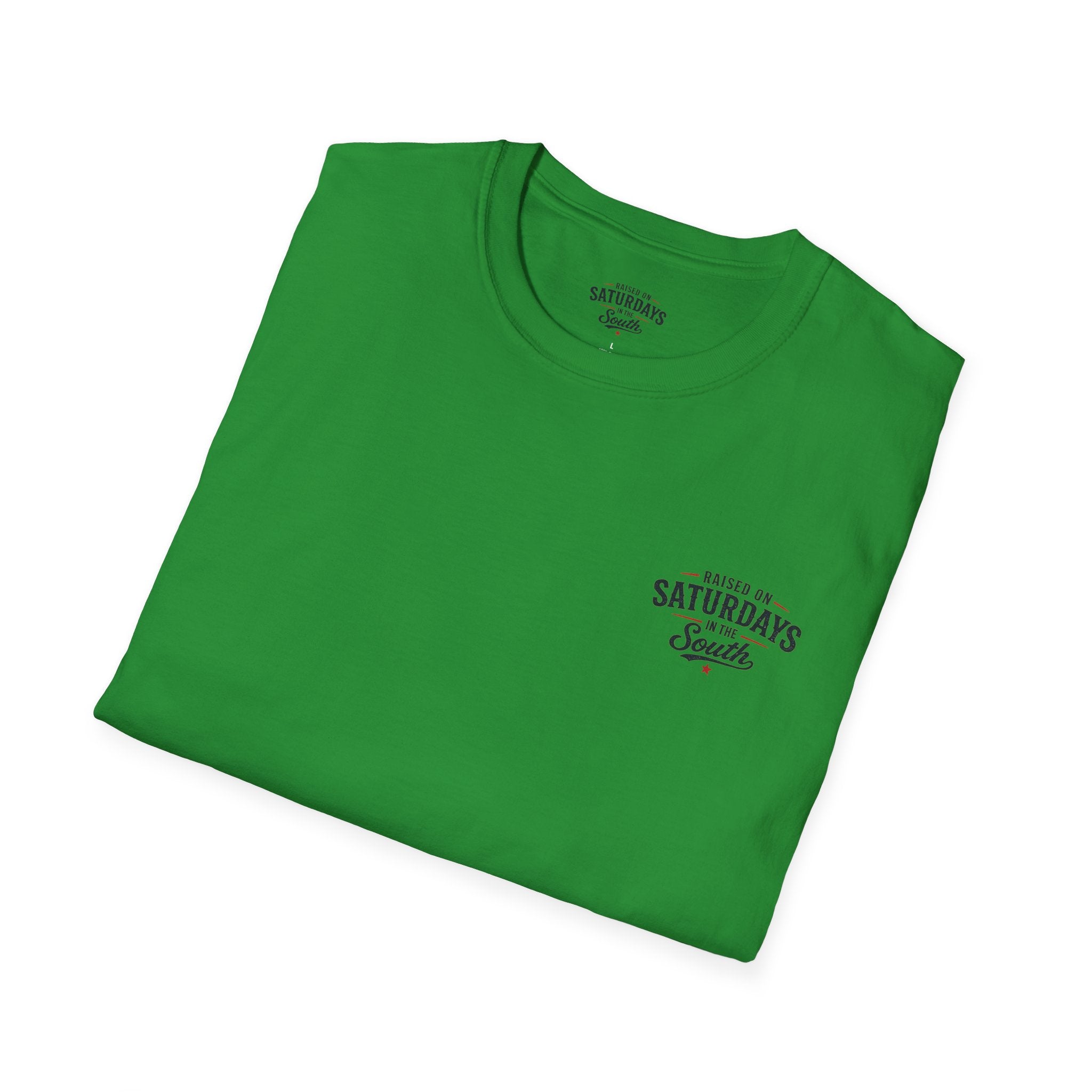 Raised On Saturdays In The South Vintage T-Shirt-Girl Dad Fishing Buddy-Father's Day Collection
