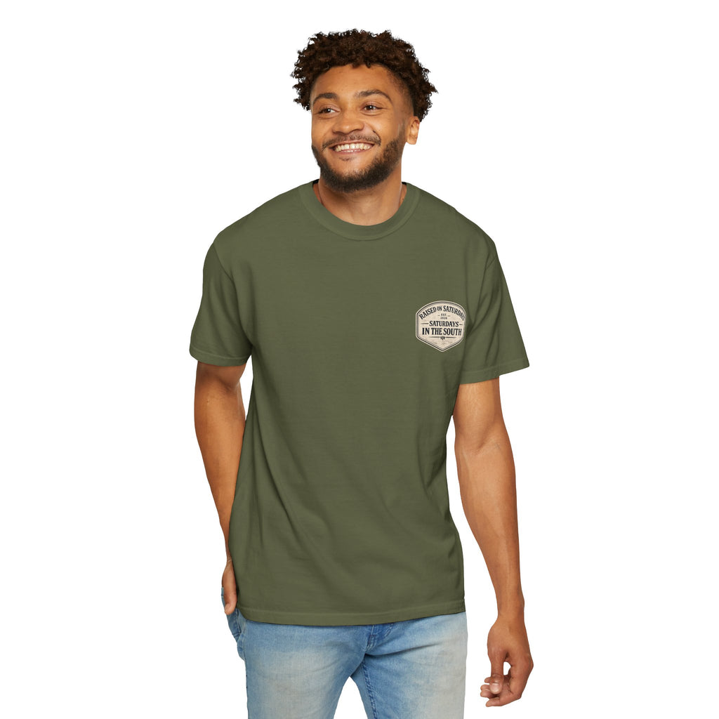 Raised On Saturdays In The South Southern Turkey Hunting T-Shirt