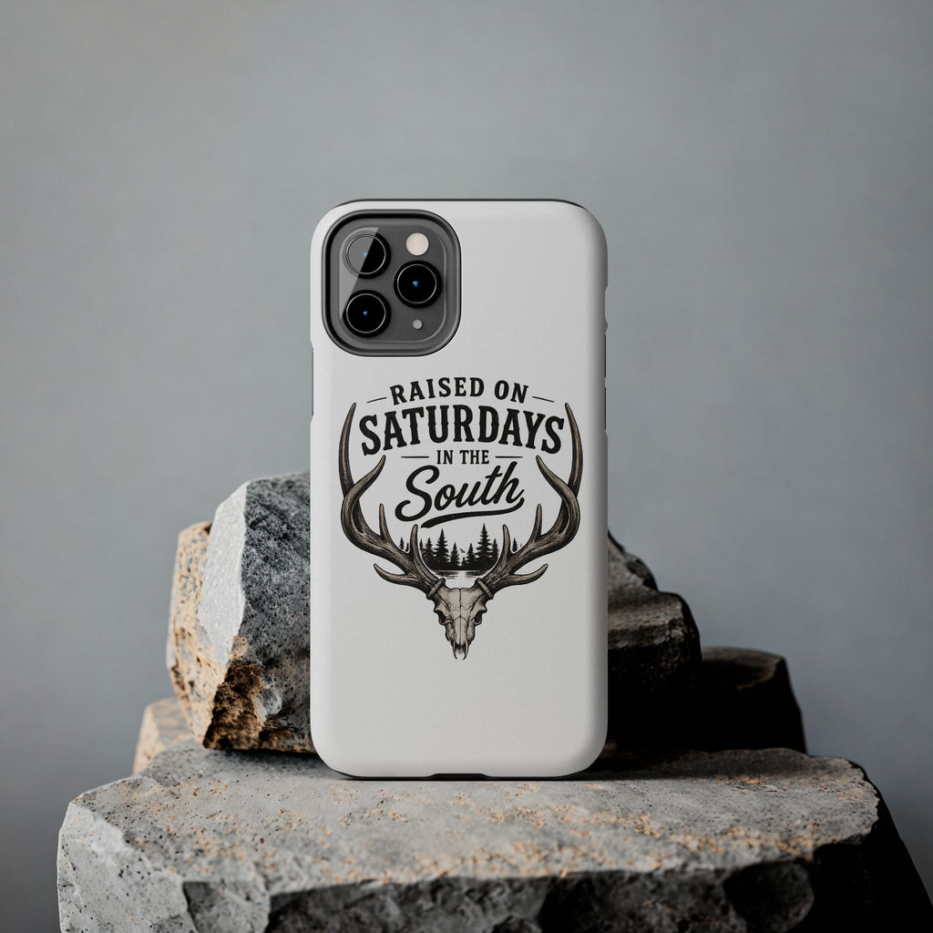 The Spreads Runs Deep In The Woods Phone Case-(white)
