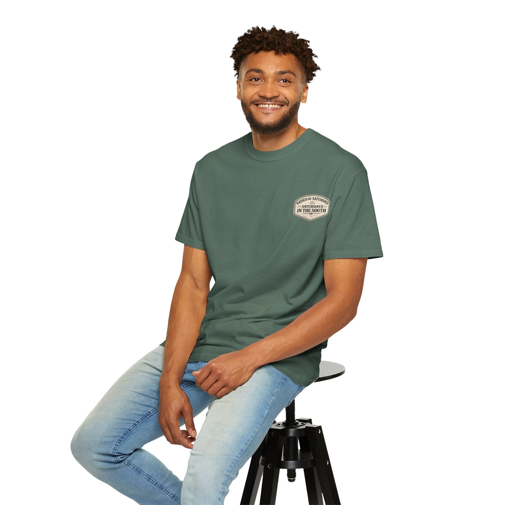 Raised On Saturdays In The South Classic T-Shirt- Fishin Season