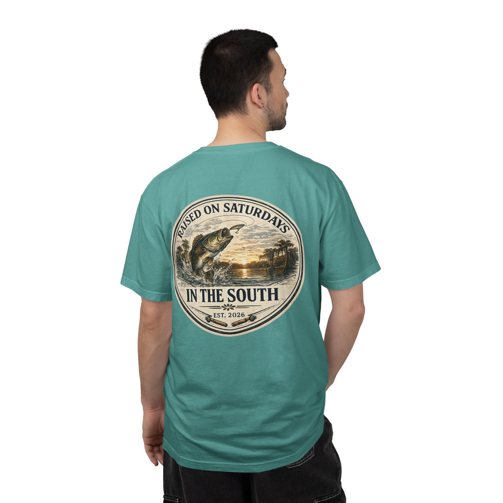 Raised On Saturdays In The South Classic T-Shirt- Fishin Season