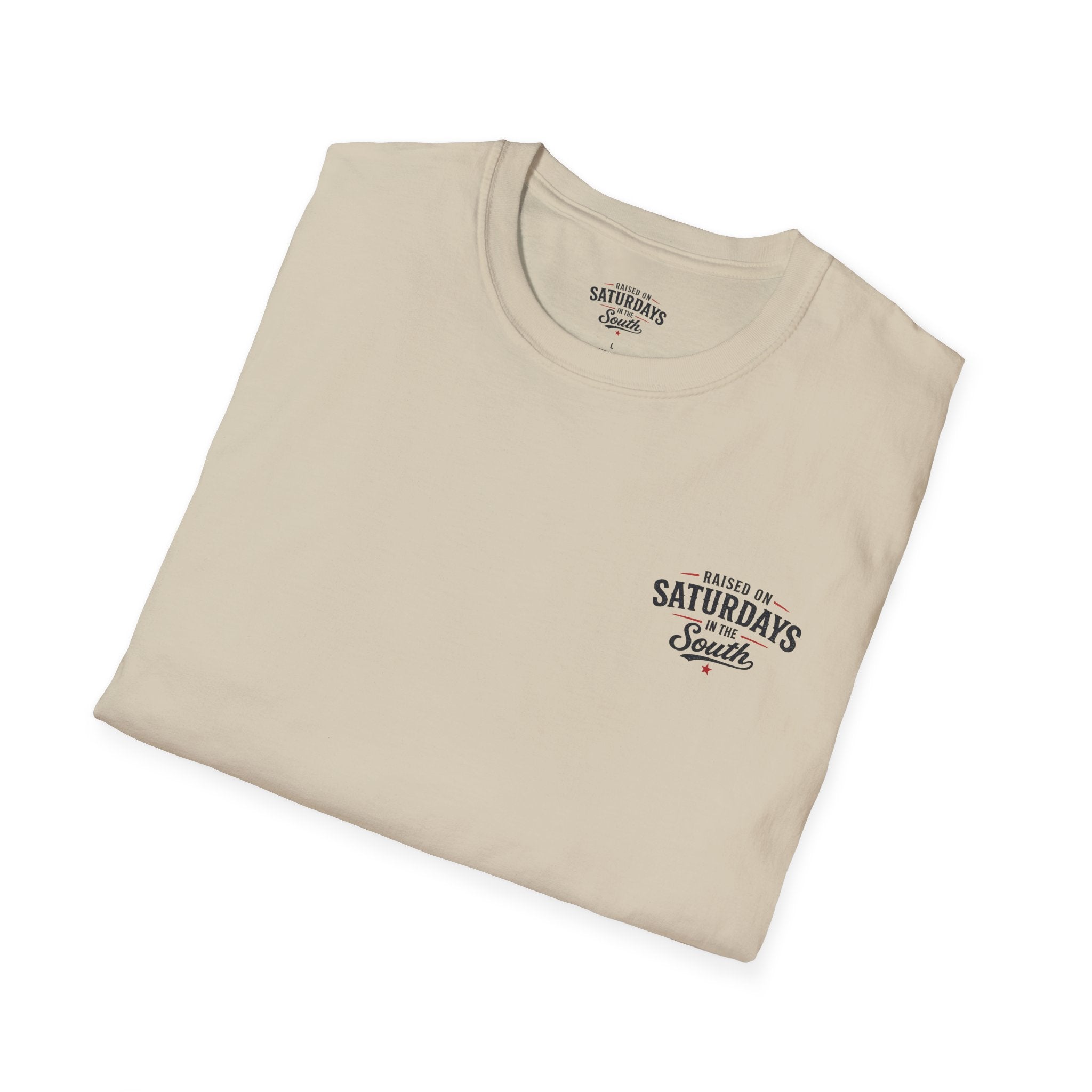 Raised On Saturdays In The South Vintage T-Shirt-Girl Dad Fishing Buddy-Father's Day Collection