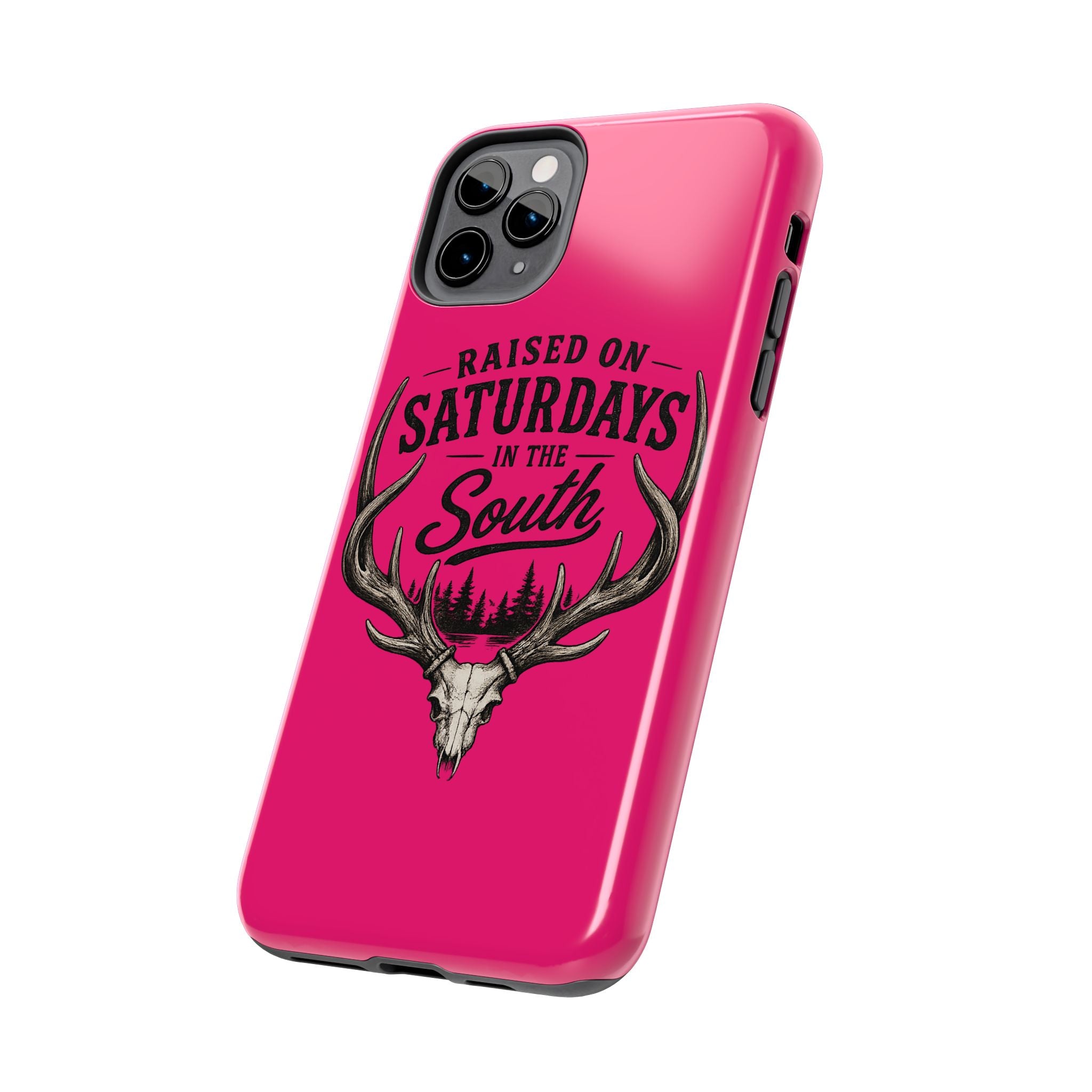 The Spreads Runs Deep In The Woods Phone Case-(pink)