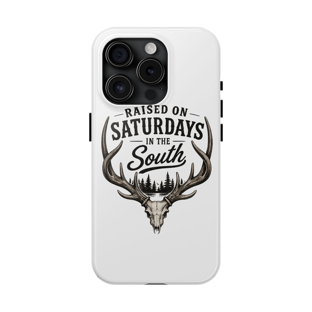 The Spreads Runs Deep In The Woods Phone Case-(white)