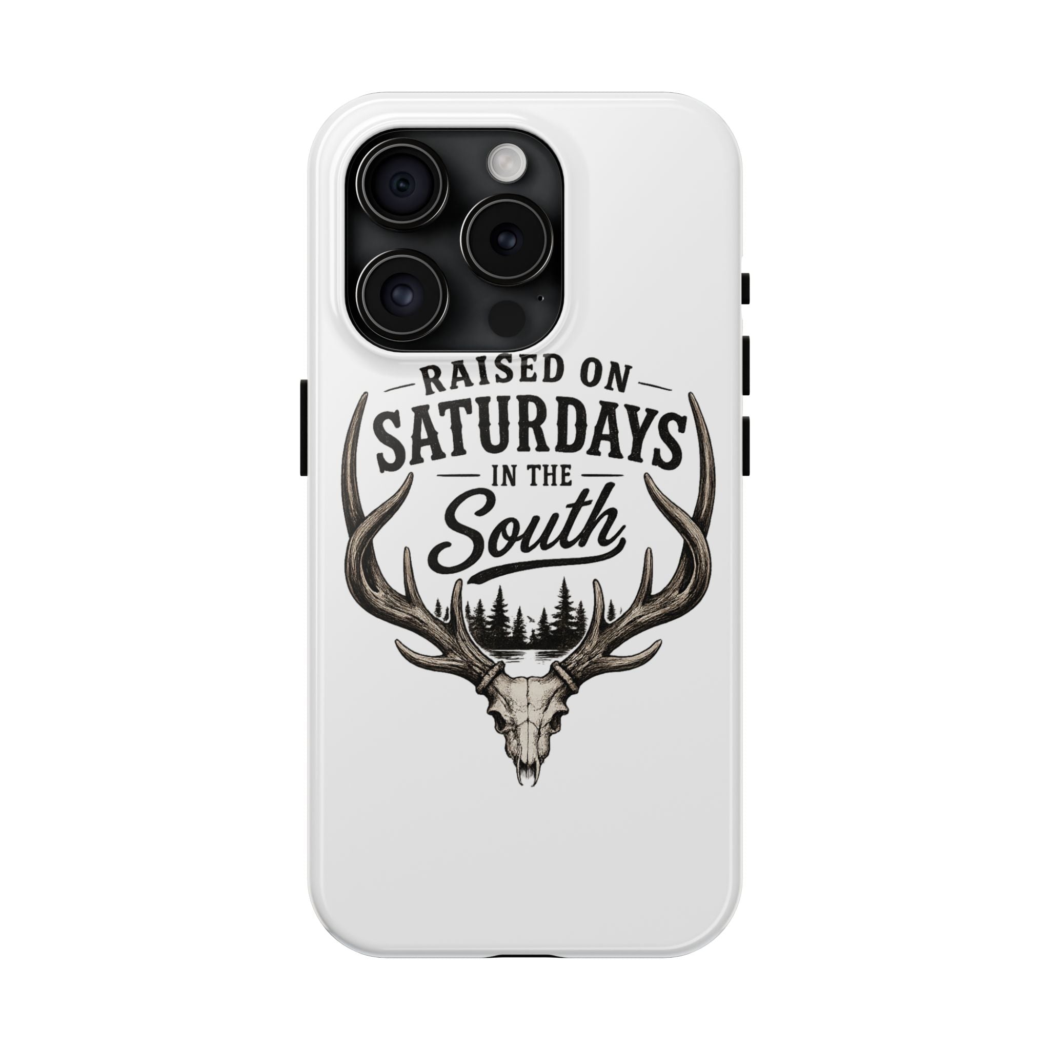 The Spreads Runs Deep In The Woods Phone Case-(white)
