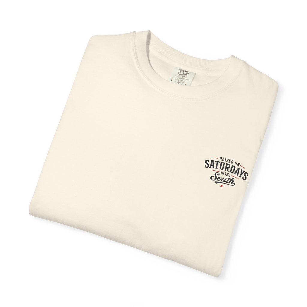 Raised On Saturdays In The South T-Shirt- 4th Of July lake Day