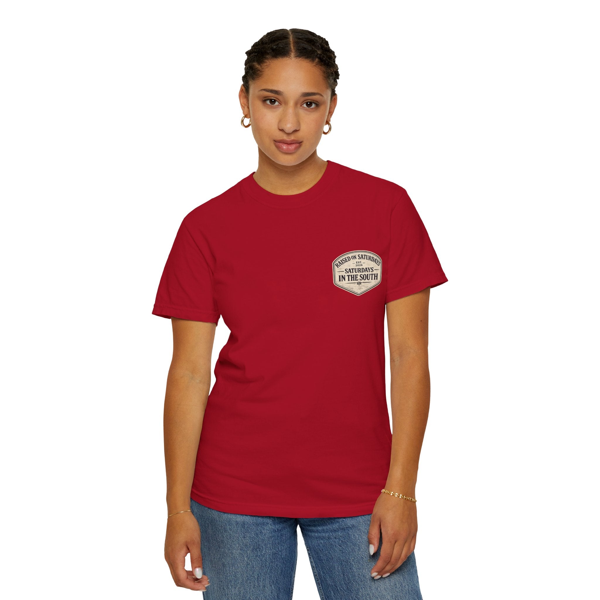 Raised On Saturdays In The South Southern Turkey Hunting T-Shirt