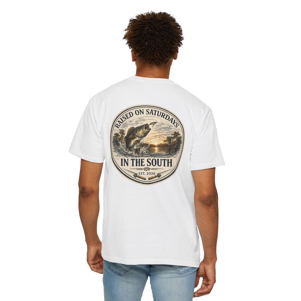 Raised On Saturdays In The South Classic T-Shirt- Fishin Season