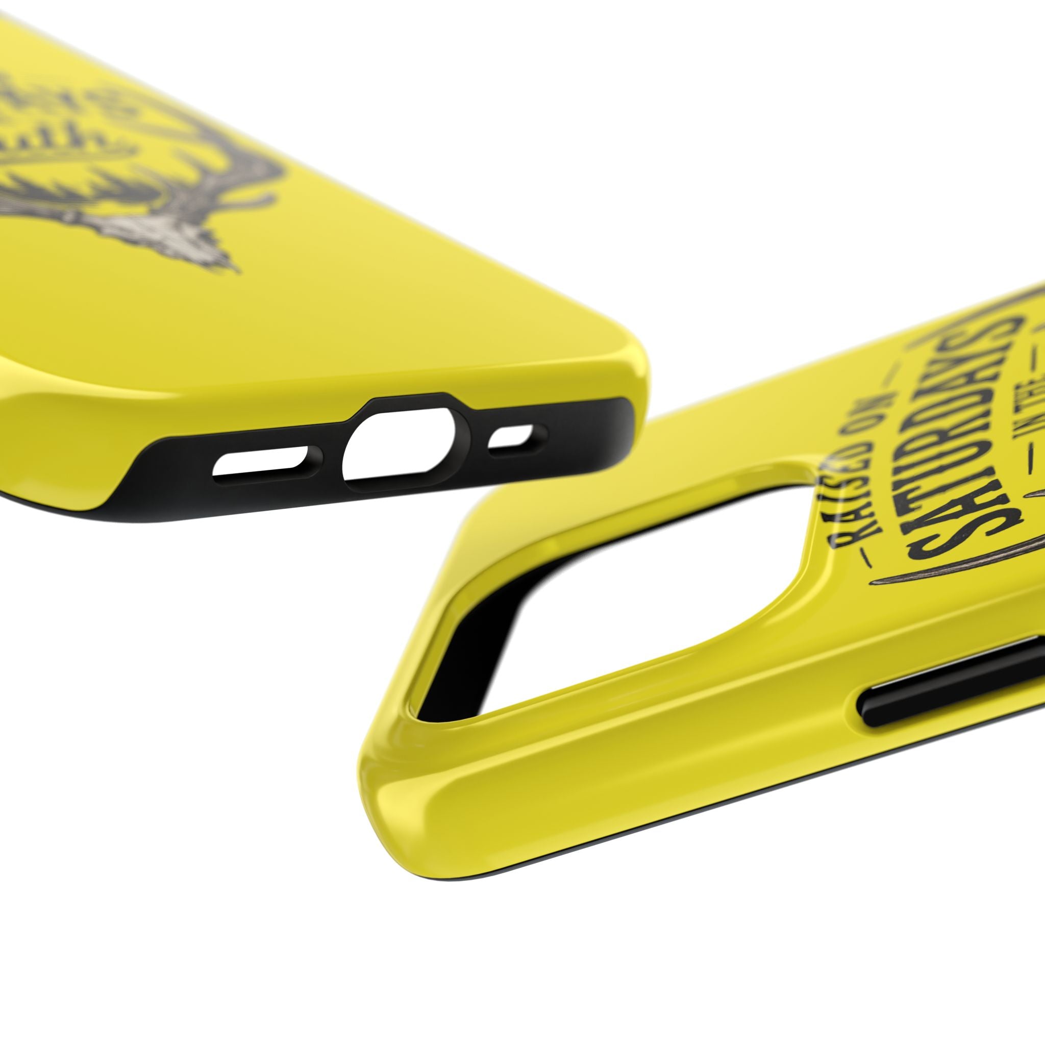 Raised On Saturdays In The South Phone Case-Spread Runs Deep In The Woods-(yellow)