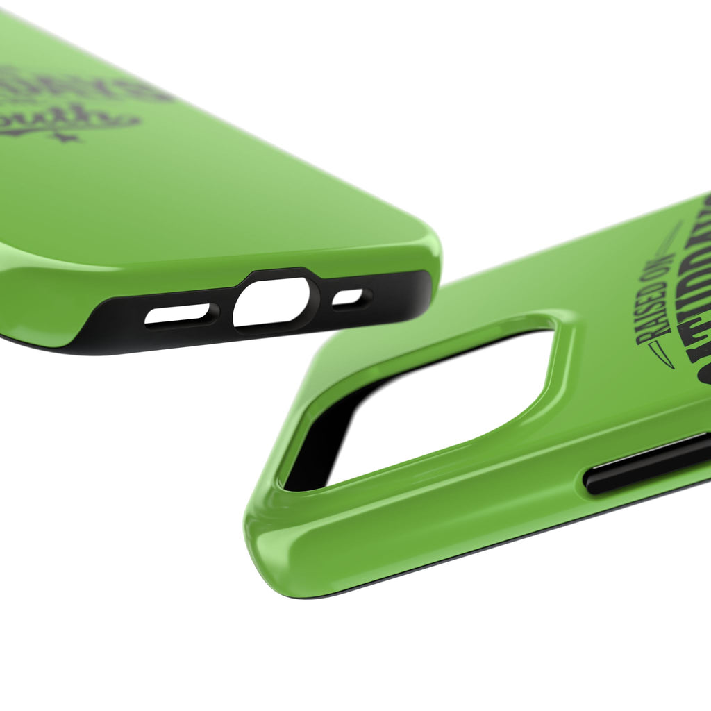 Raised On Saturdays In The South Phone Case-(green)