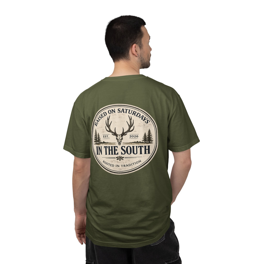 Raised On Saturdays In The South Classic T-Shirt — Deer Season