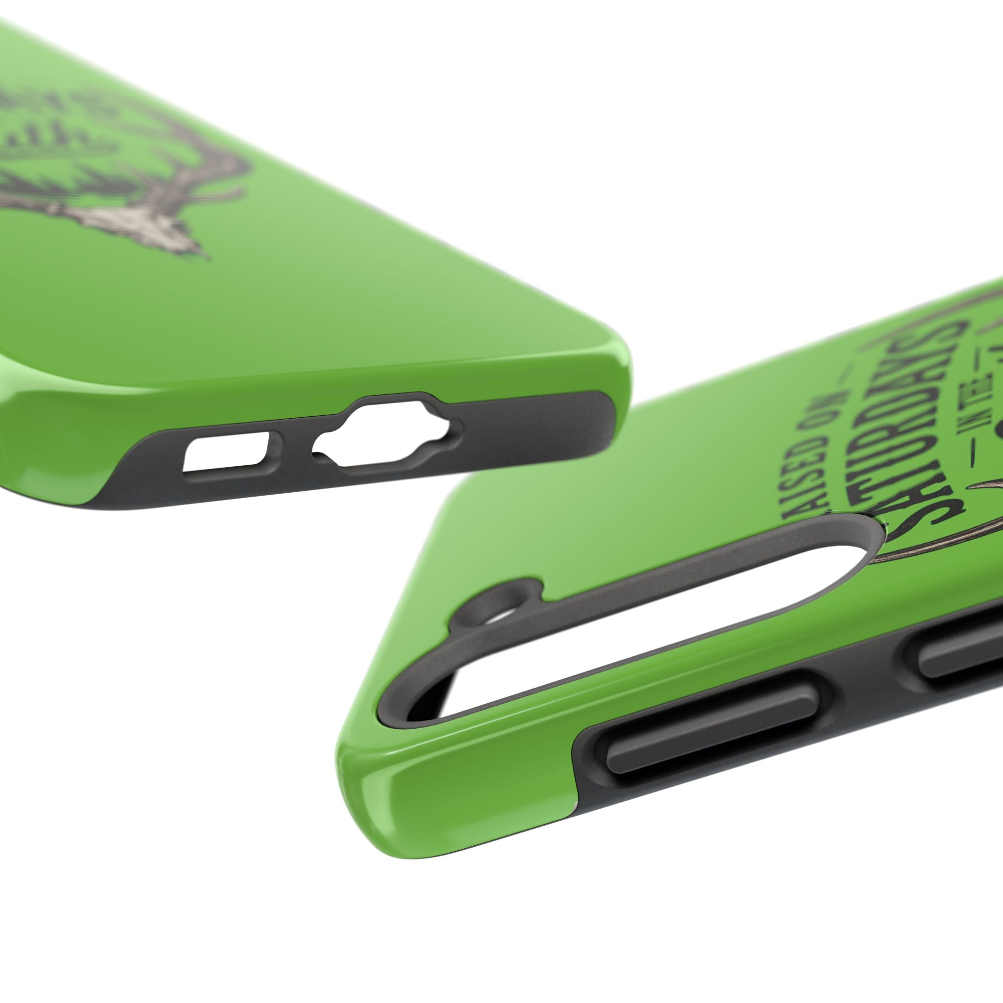 The Spread Runs Deep In The Woods phone case-(green)