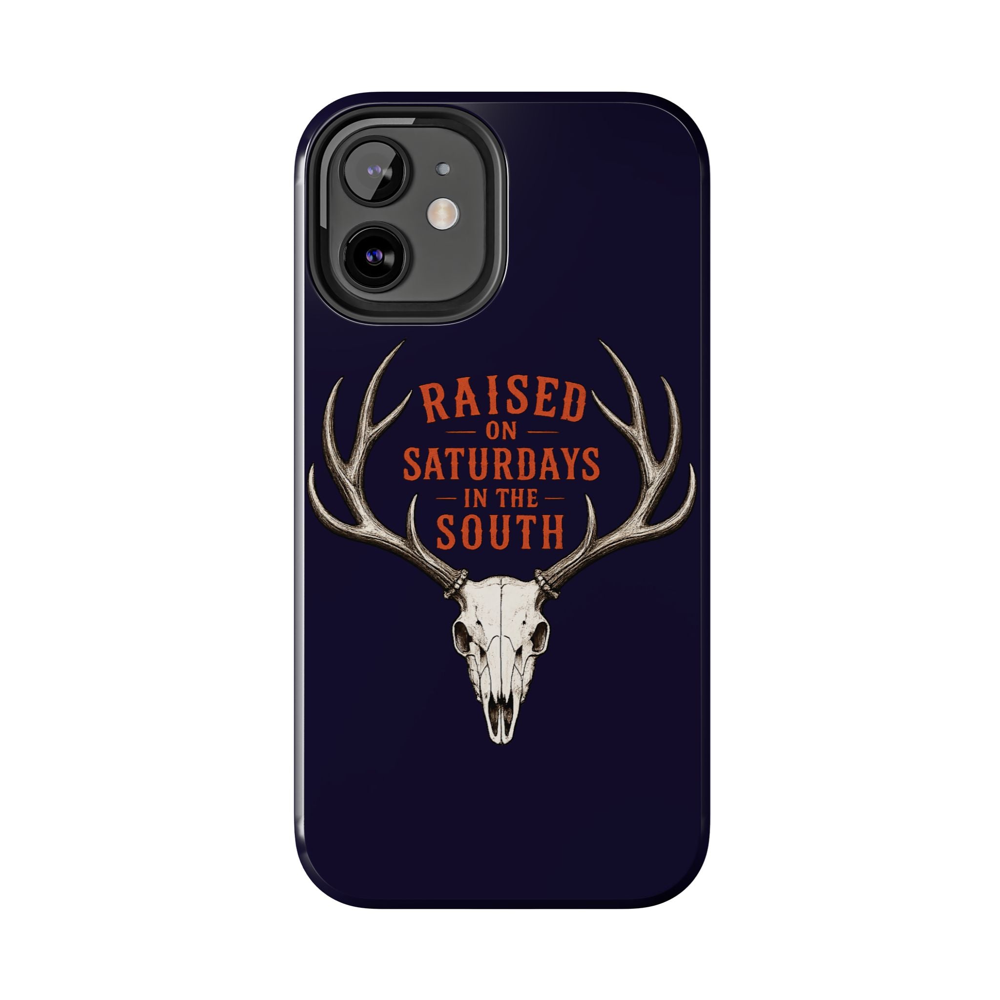 The Spreads Runs Deep In The Woods Phone Case-(blue)