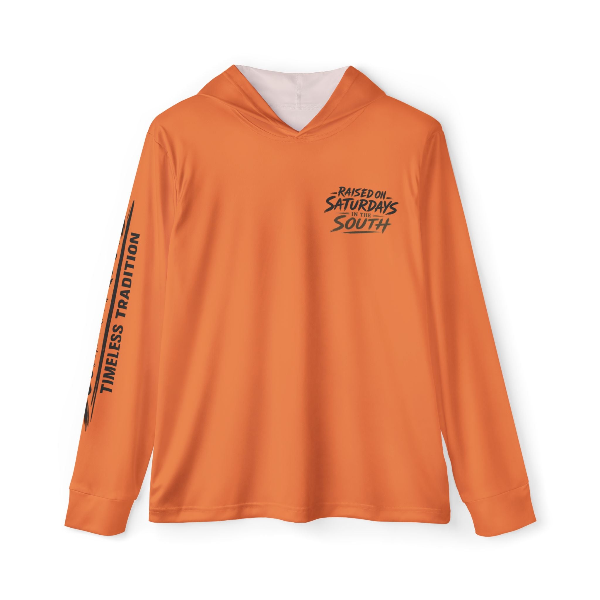 Raised On Saturdays In The South -Southern Roots Timeless Tradition Performance Hoodie-Hunting