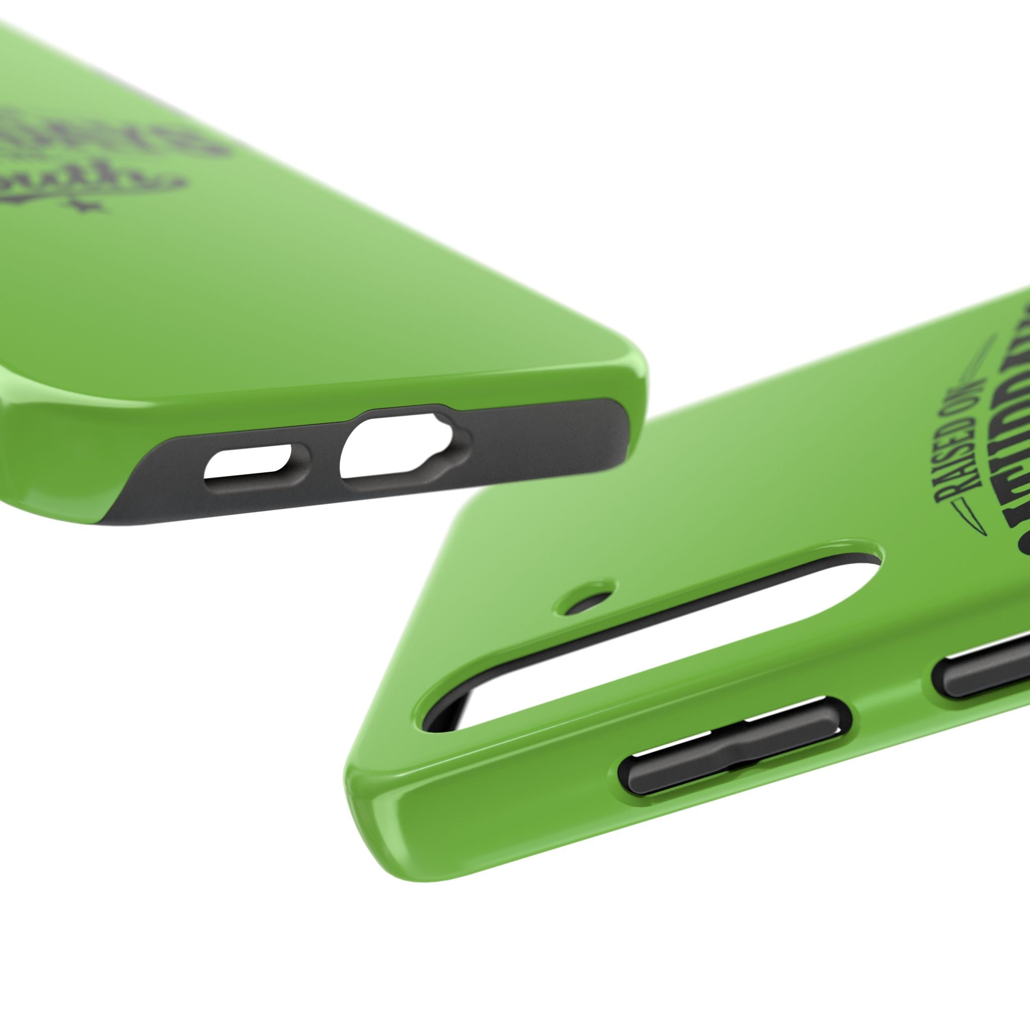 Raised On Saturdays In The South Phone Case-(green)