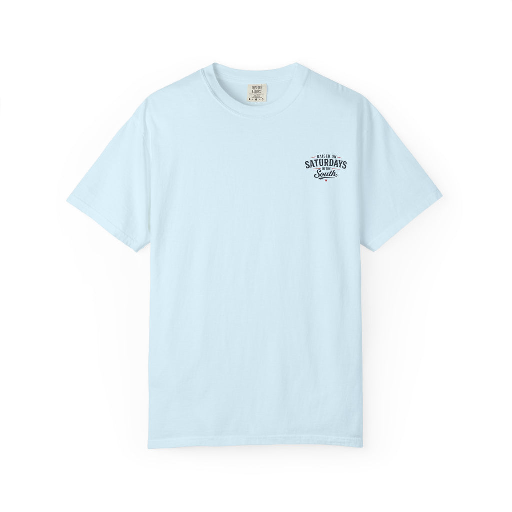 Raised On Saturdays In The South T-Shirt- 4th Of July lake Day