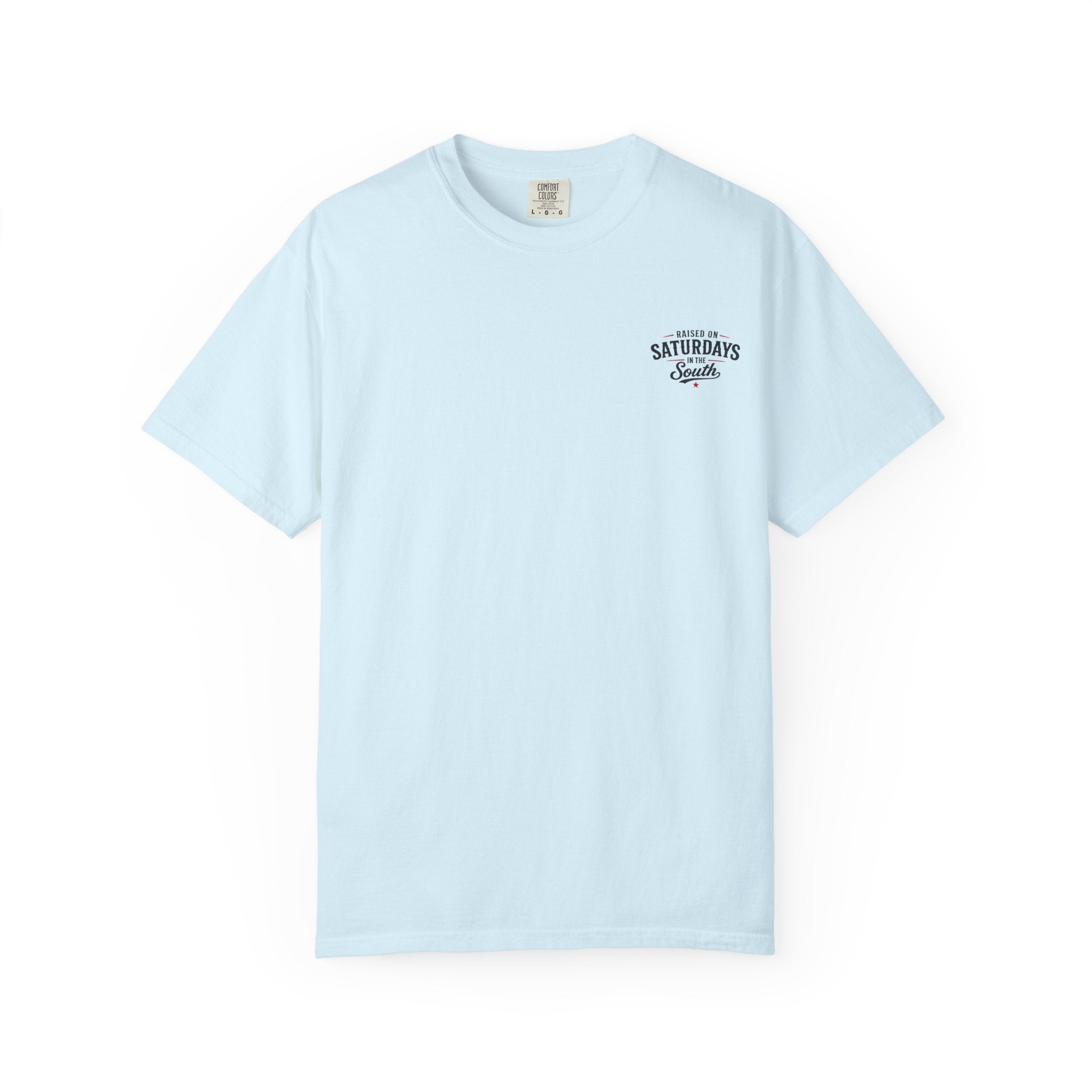Raised On Saturdays In The South T-Shirt- 4th Of July lake Day