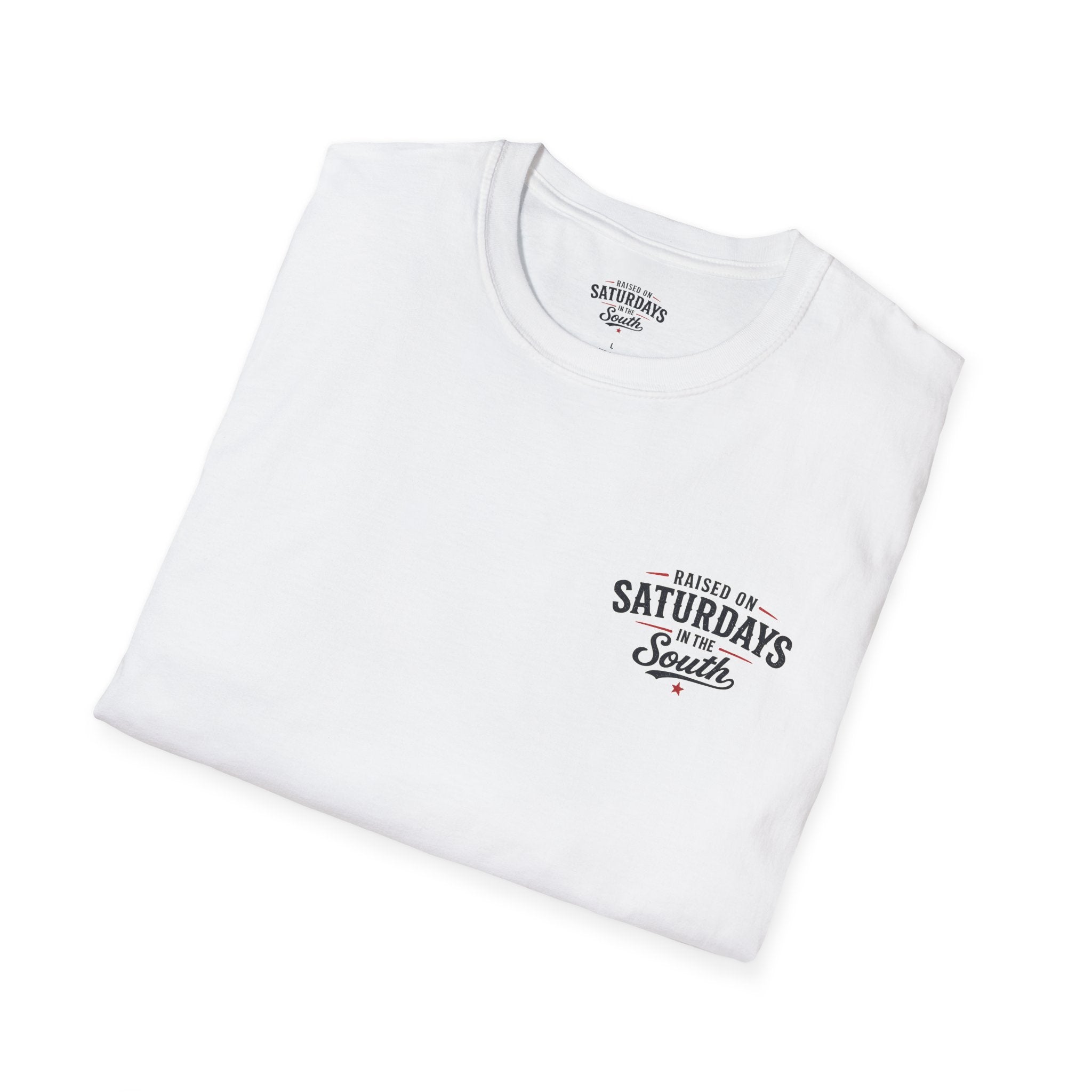 Raised On Saturdays In The South Vintage T-Shirt-Girl Dad Hunting Buddies