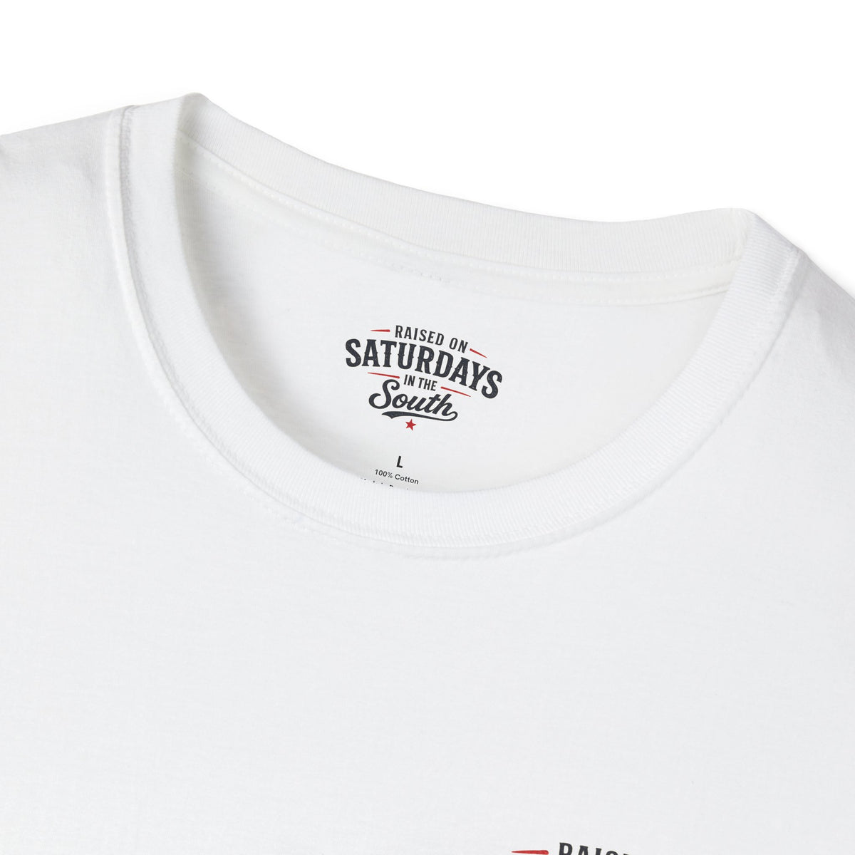 "Raised On Saturdays In The South" Vintage T-Shirt-Saturdays Are Made For Fishin