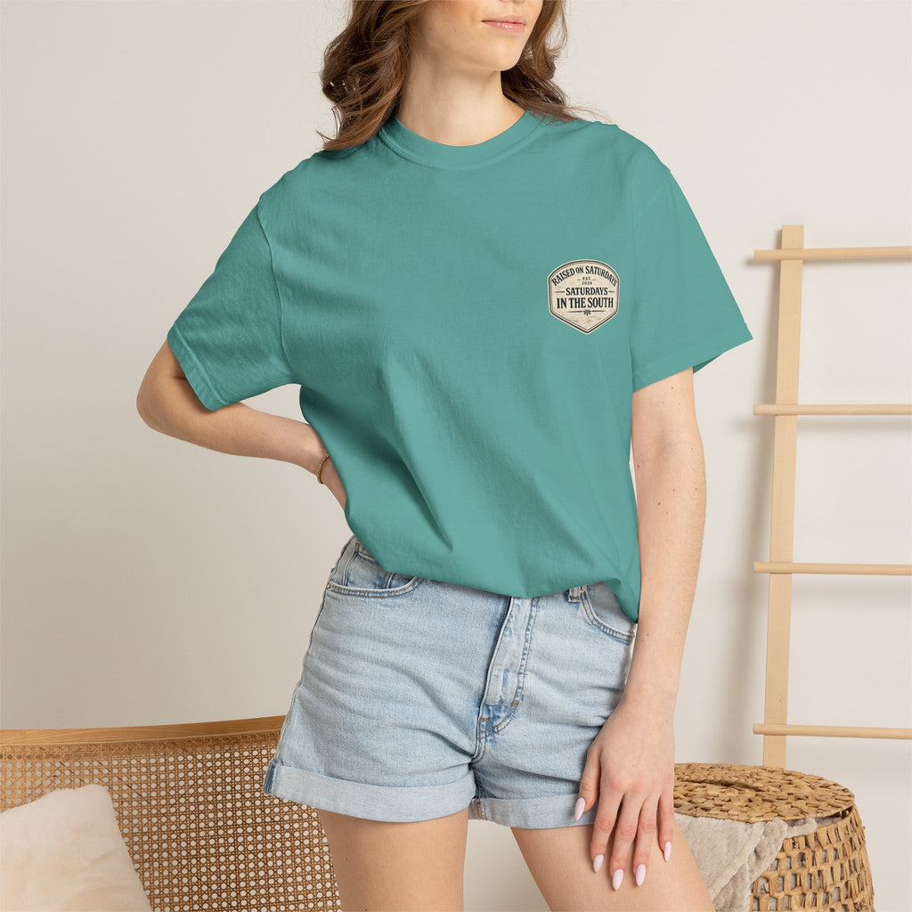 Raised On Saturdays In The South Classic T-Shirt- Fishin Season
