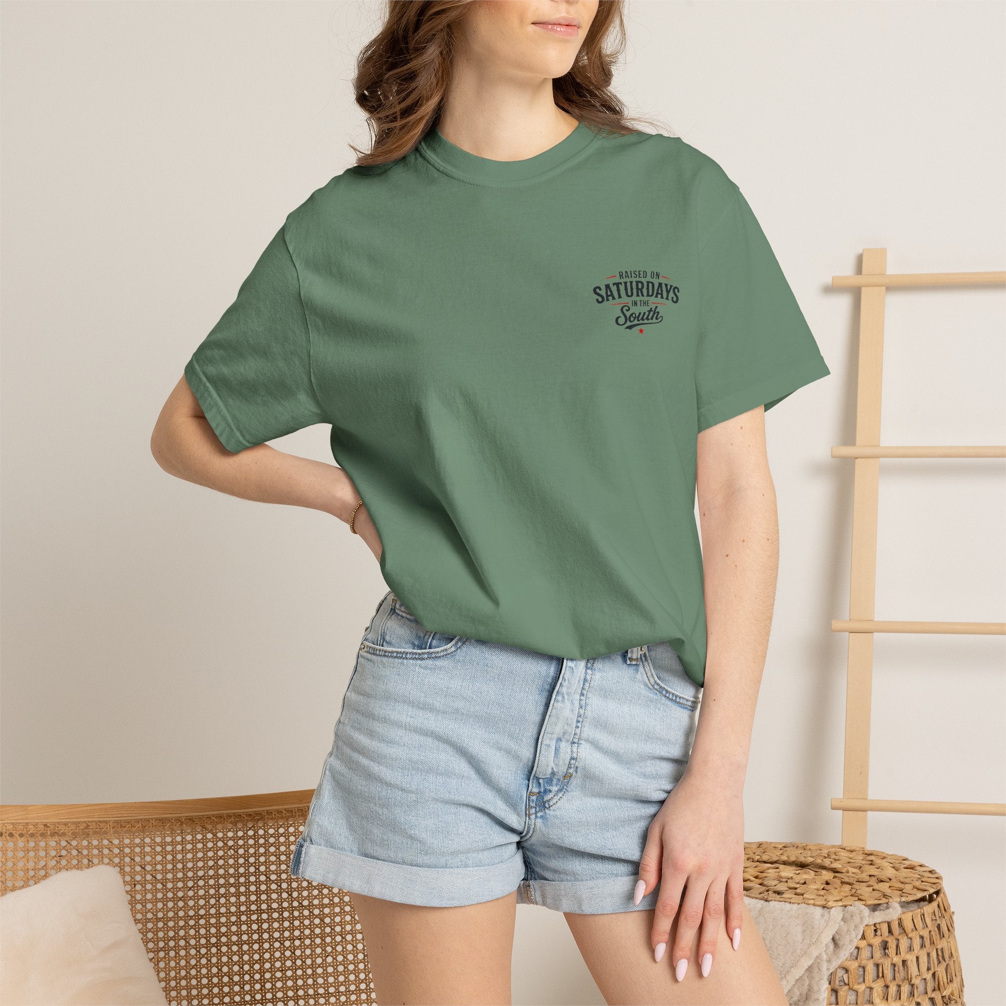 Raised On Saturdays In The South T-Shirt — Beachin It On Summer Saturdays